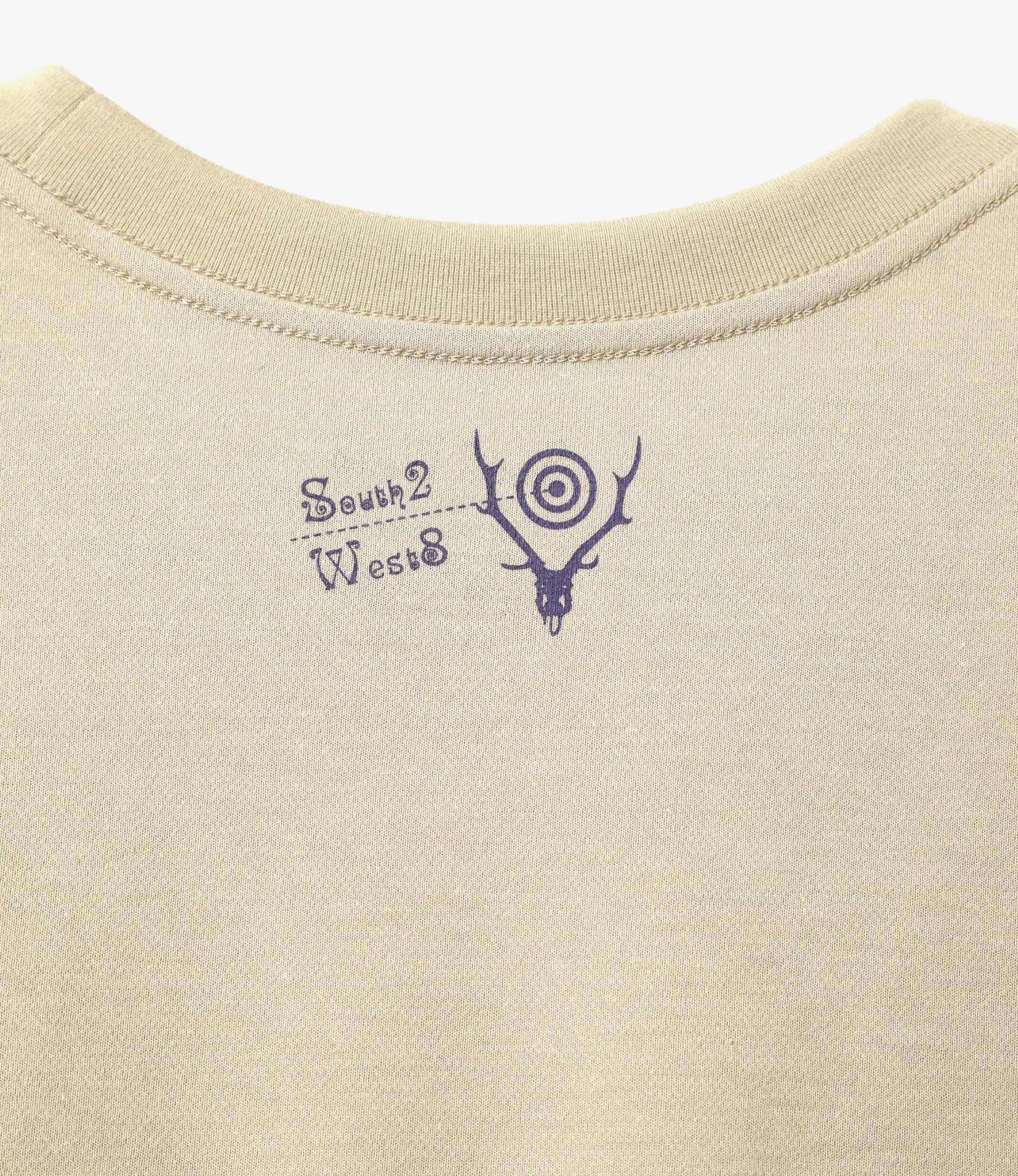South2 West8 Crew Neck Tee - IMAGE IS IMPORTANT - Grey