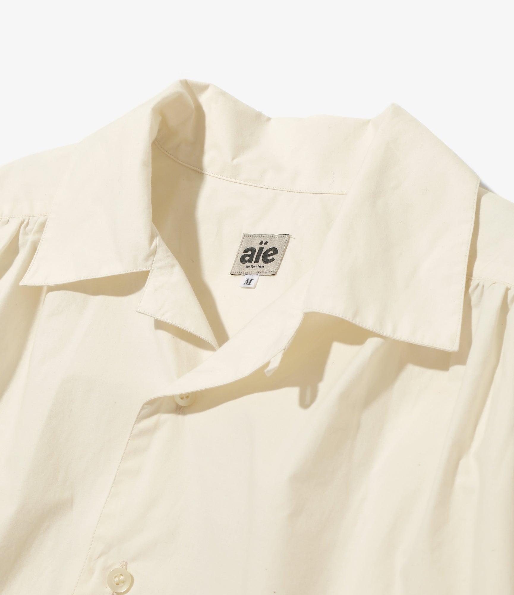 AiE Painter Shirt - Cotton Cloth / Iridescent - Off White