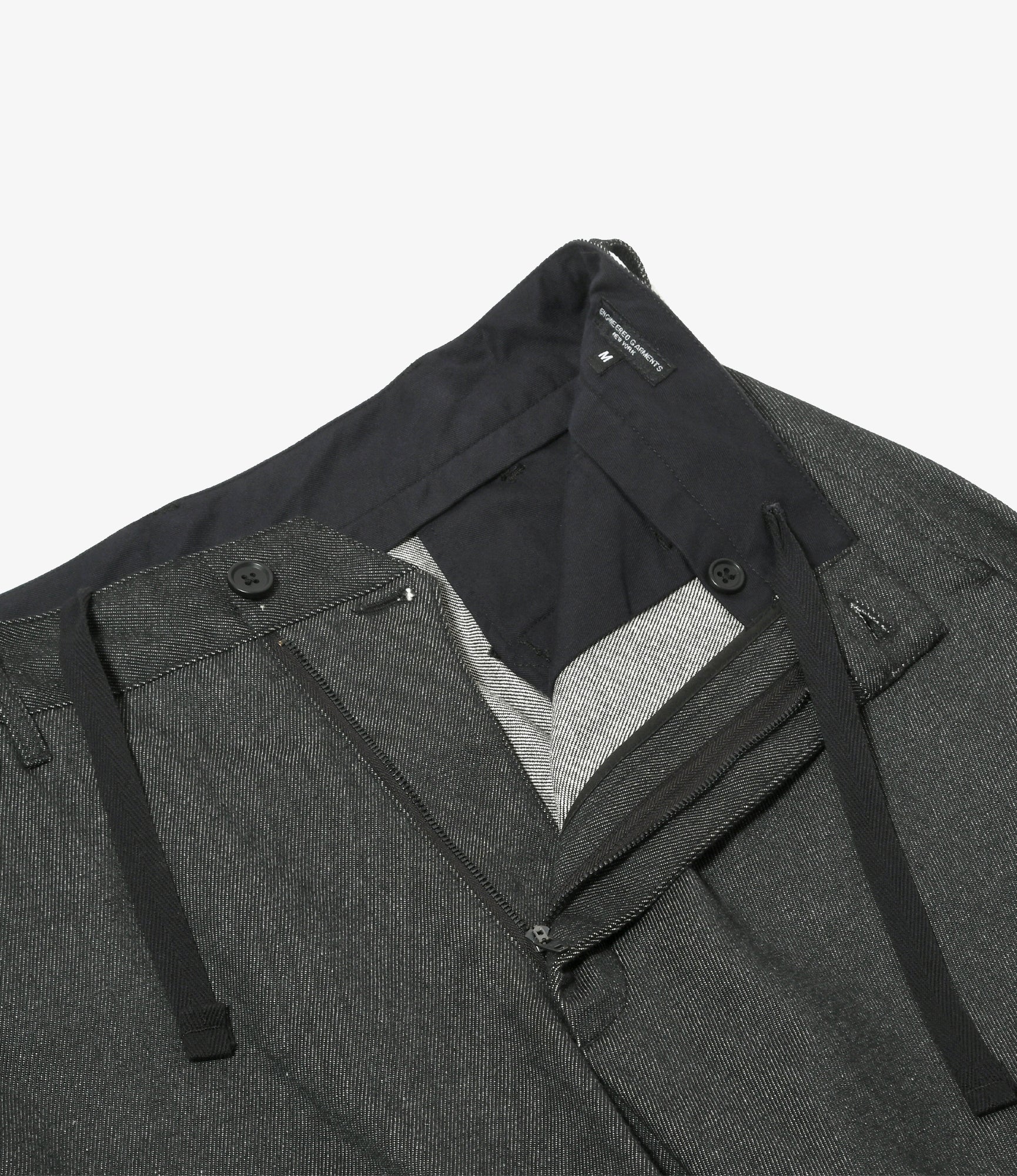 Officer Pant – Black PC Denim