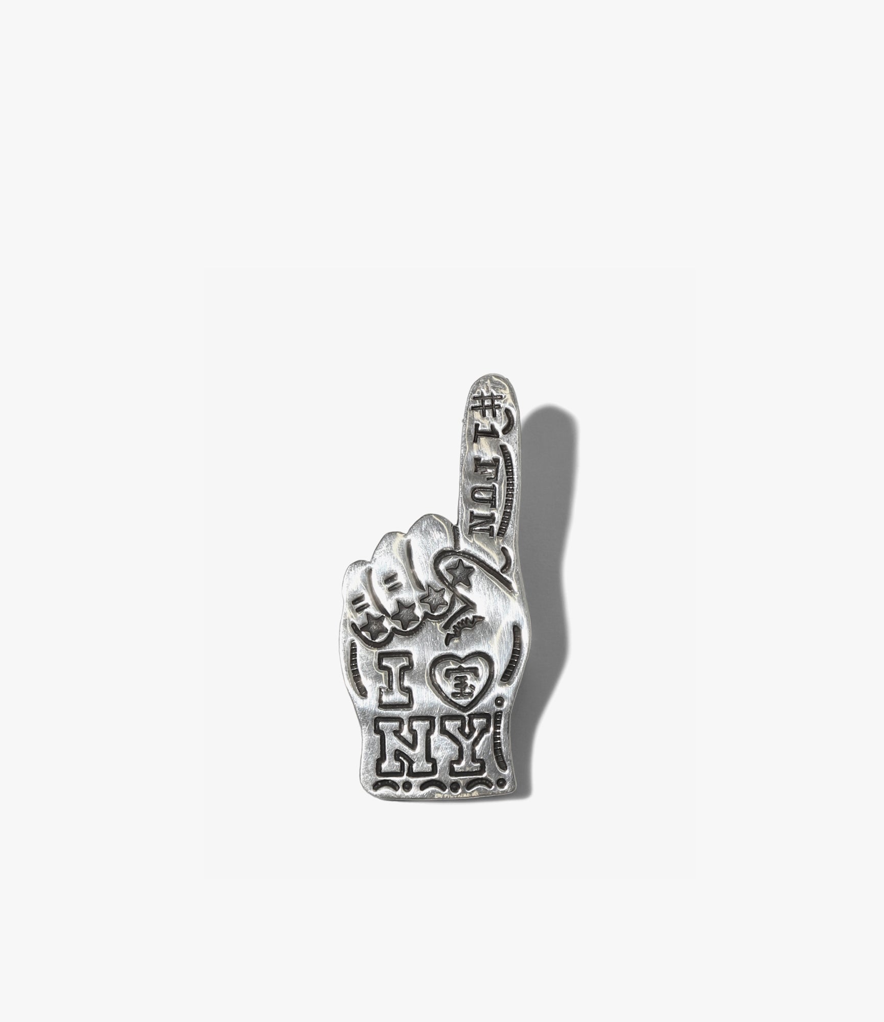 No. 1 Finger Brooch/Pendant – 925 Silver