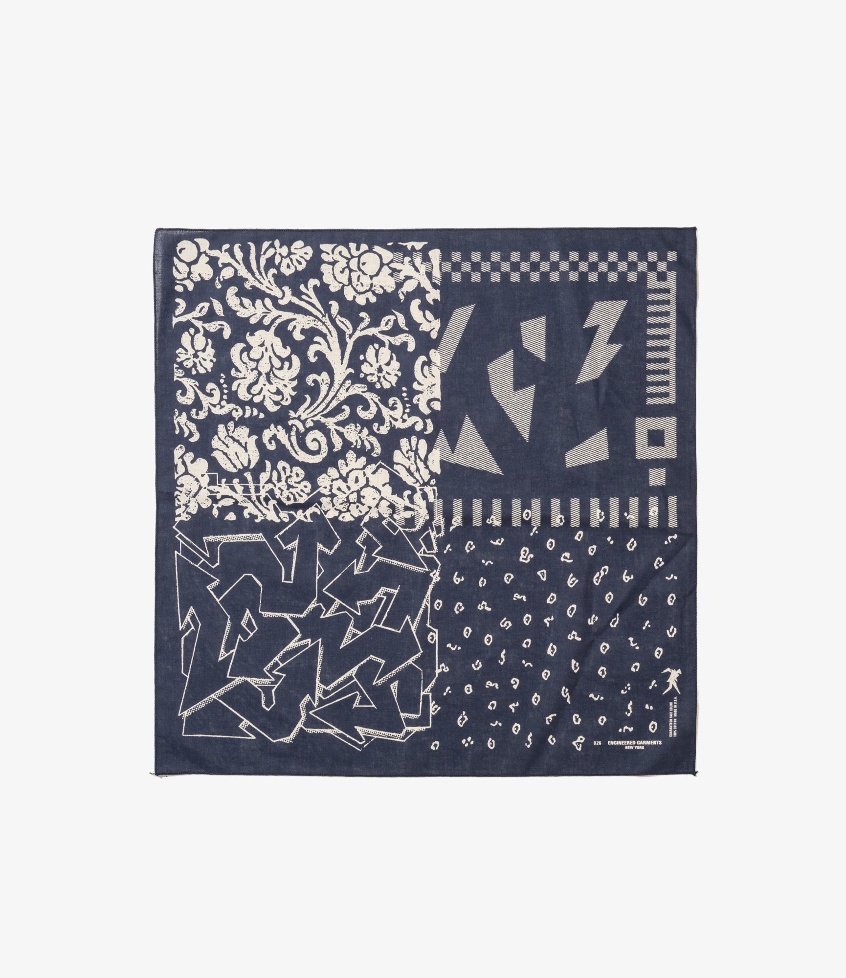 Printed Bandana – Graphic Patchwork