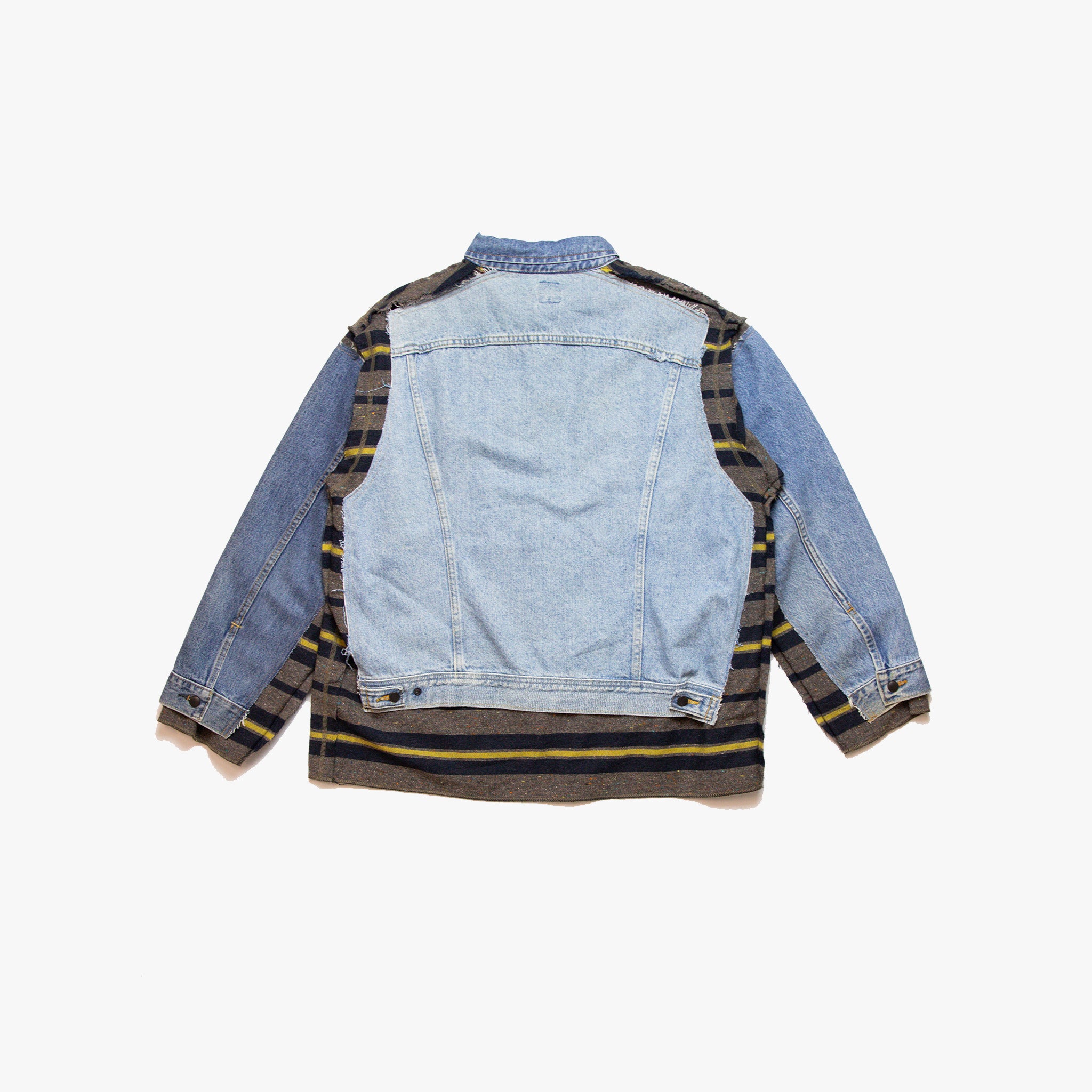 Jean Jacket Blanket - Covered Reversible Jacket