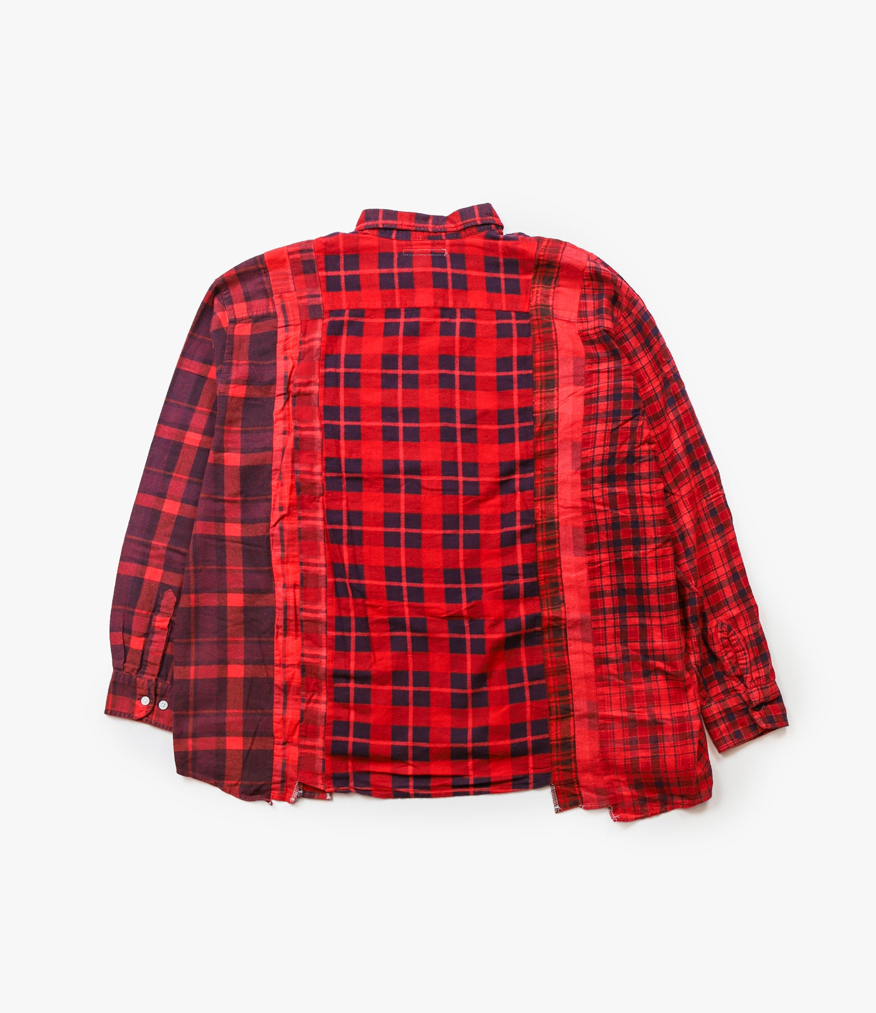7 Cuts Shirt – Red Overdyed Flannel