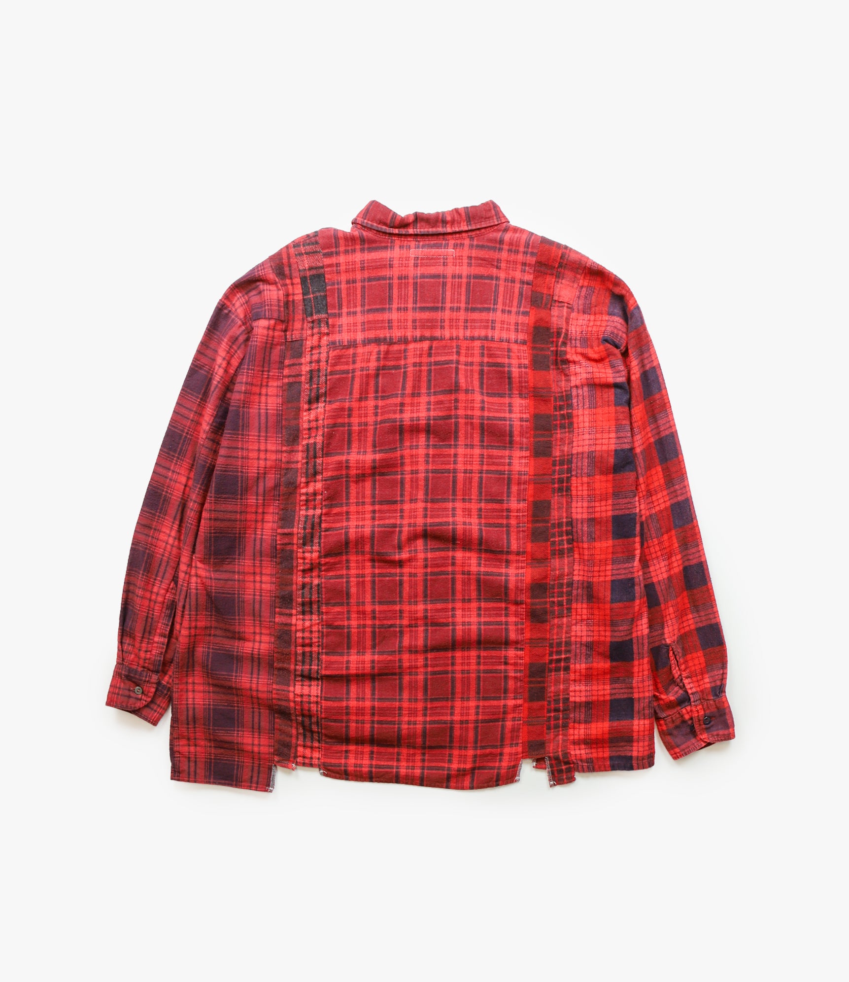 7 Cuts Shirt – Red Overdyed Flannel