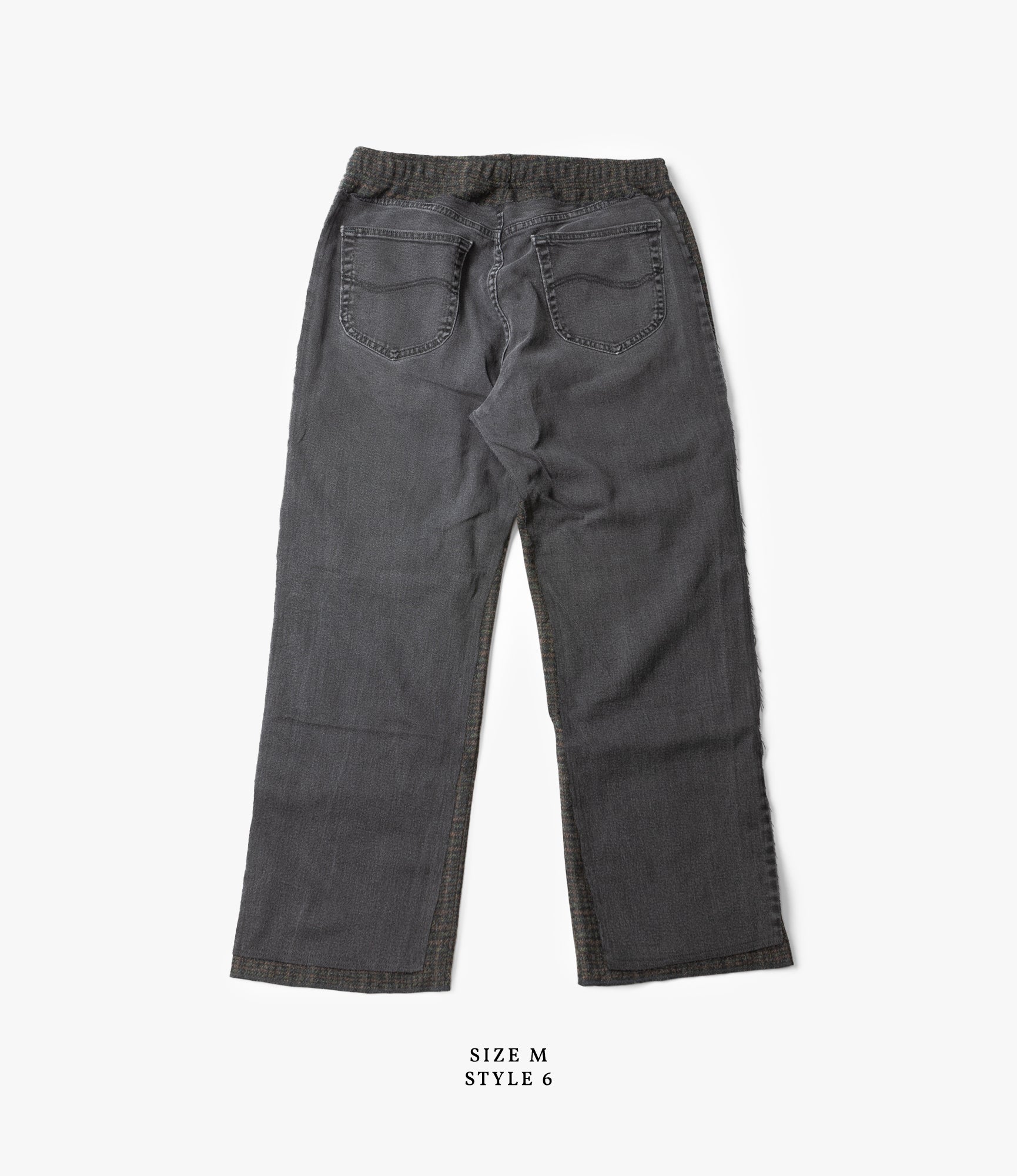 Covered Pant – Black Denim / Charcoal Glen Plaid