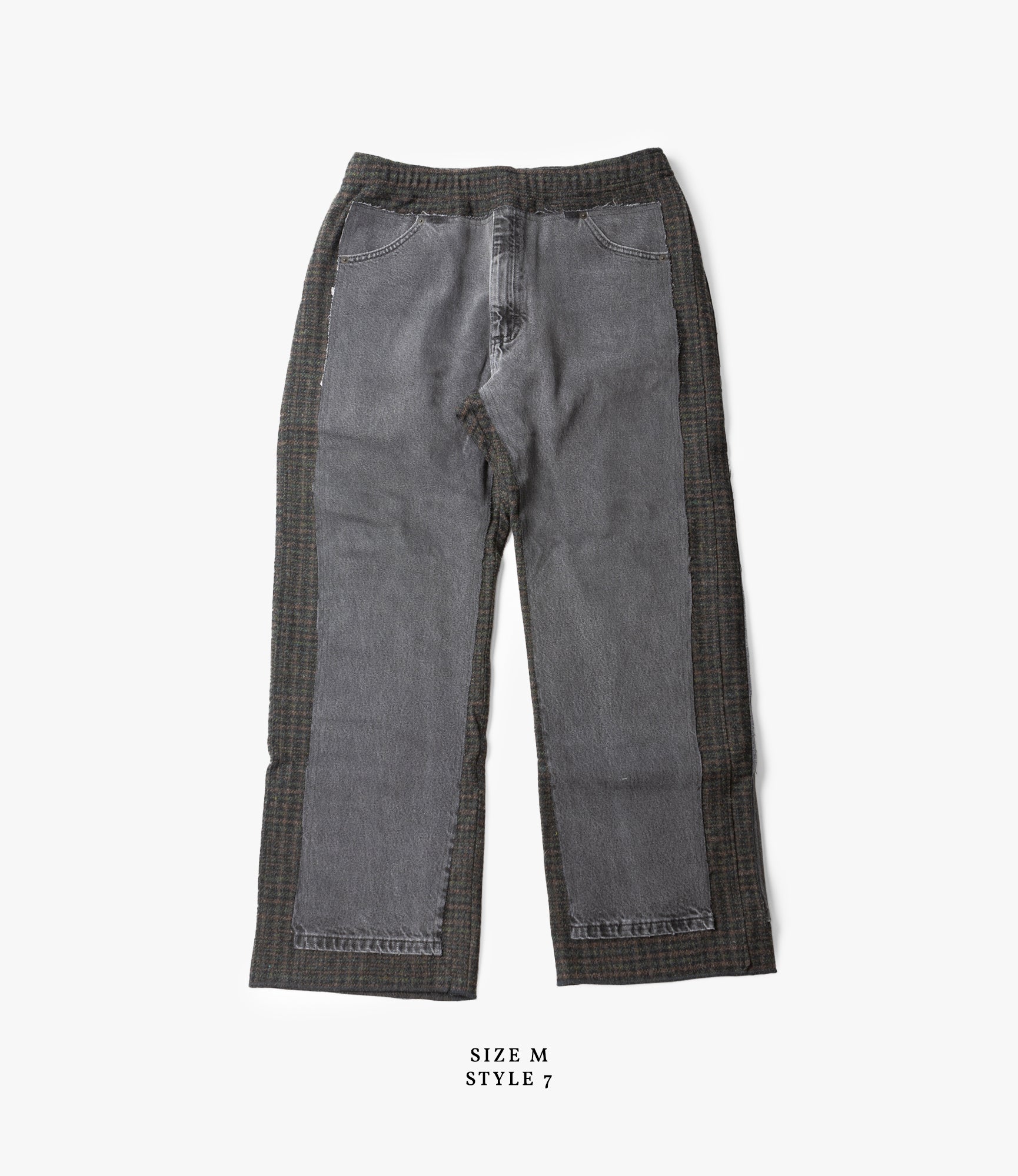 Covered Pant – Black Denim / Charcoal Glen Plaid