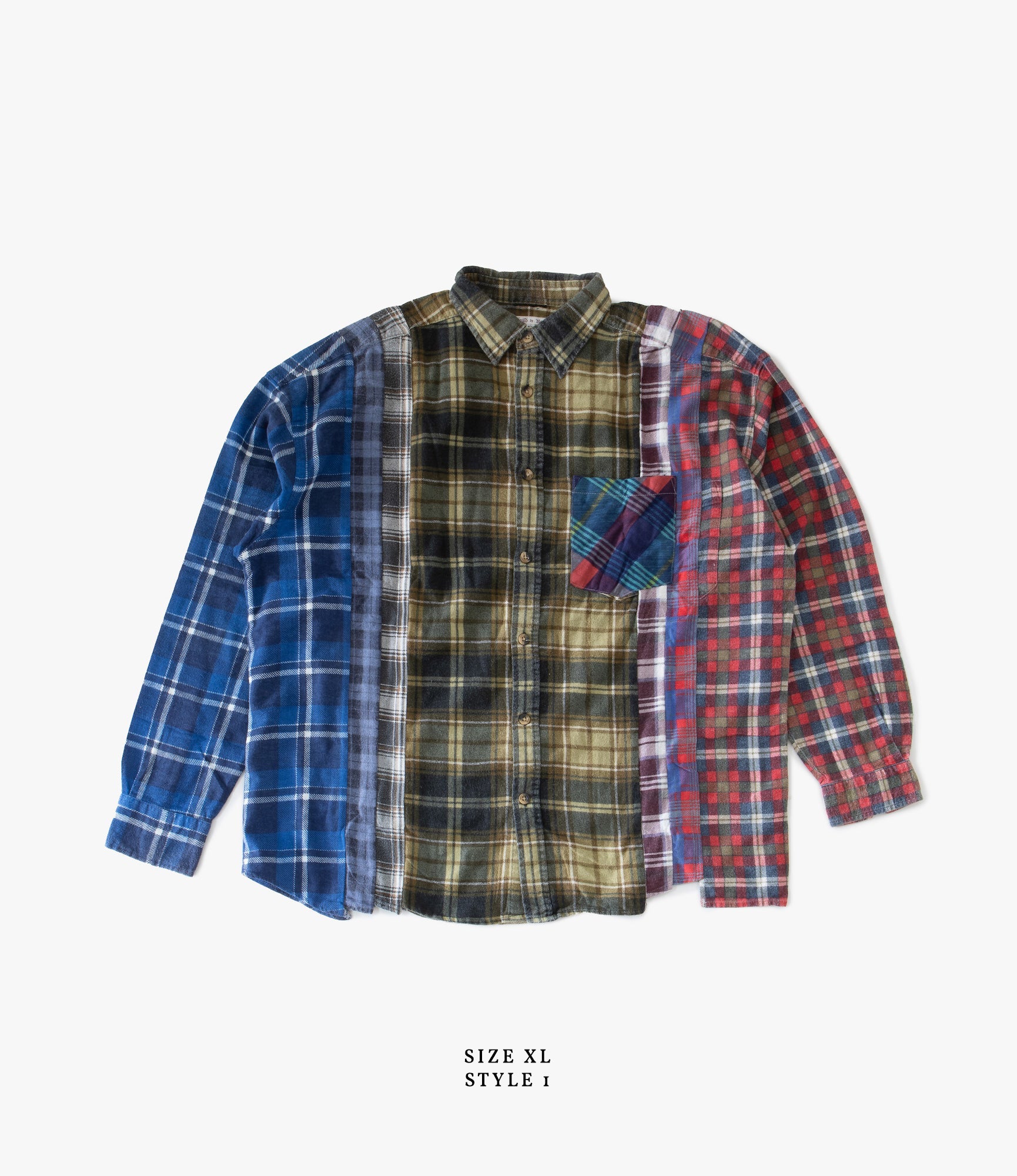 7 Cuts Flannel Shirt – Assorted