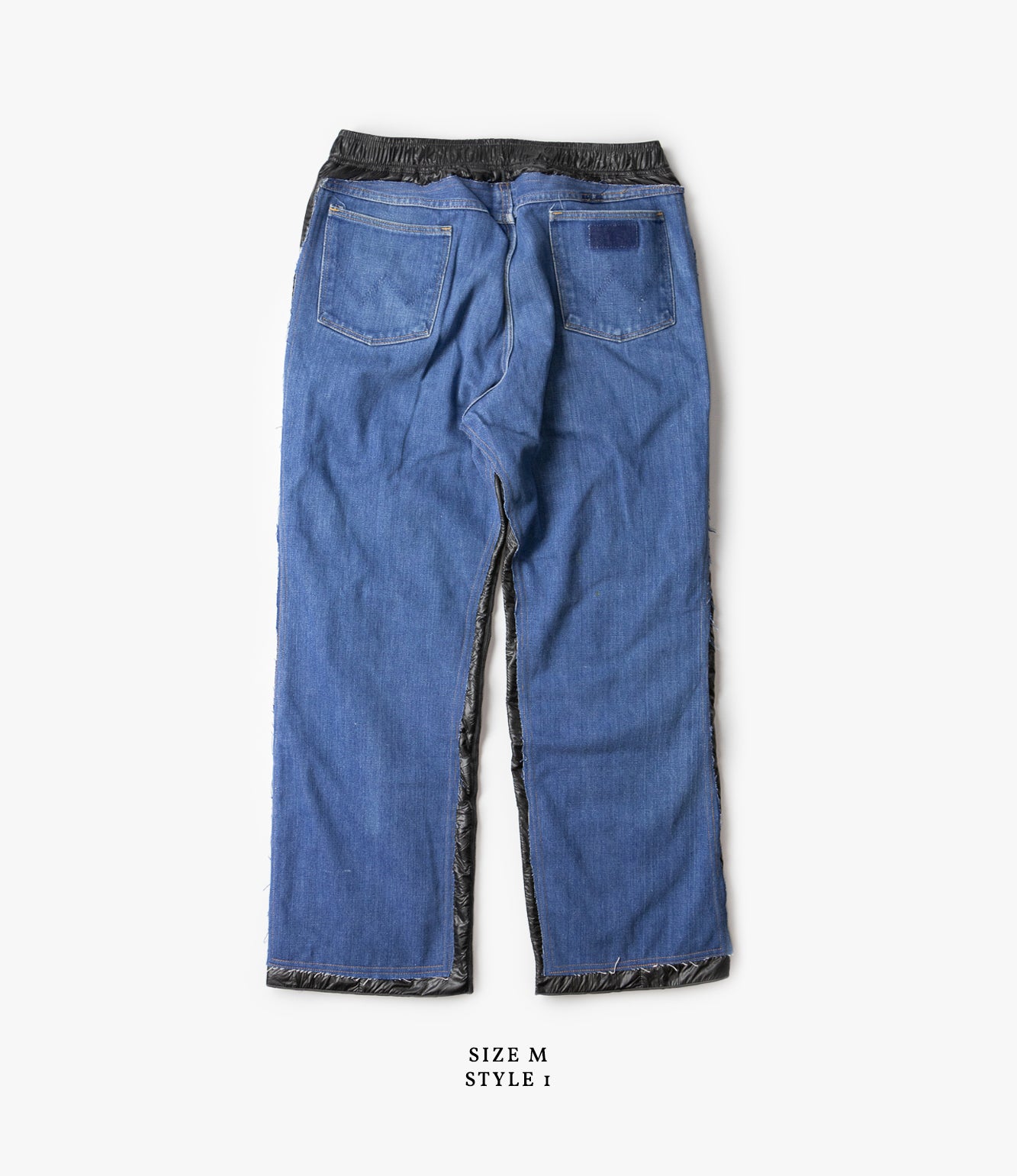 Covered Pant – Indigo Denim / Black Ripstop Nylon