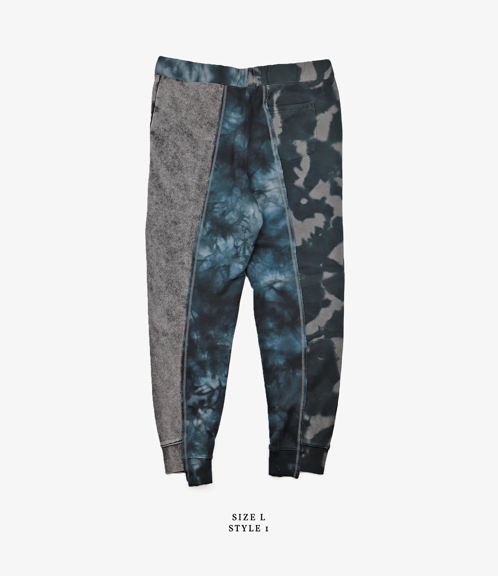 Sweat Pant – Black/White Mishmash