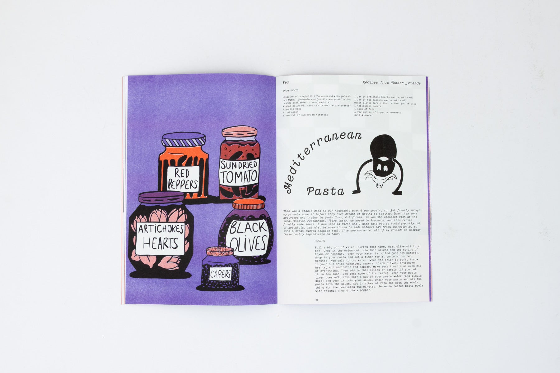 Recipes from Tender friend