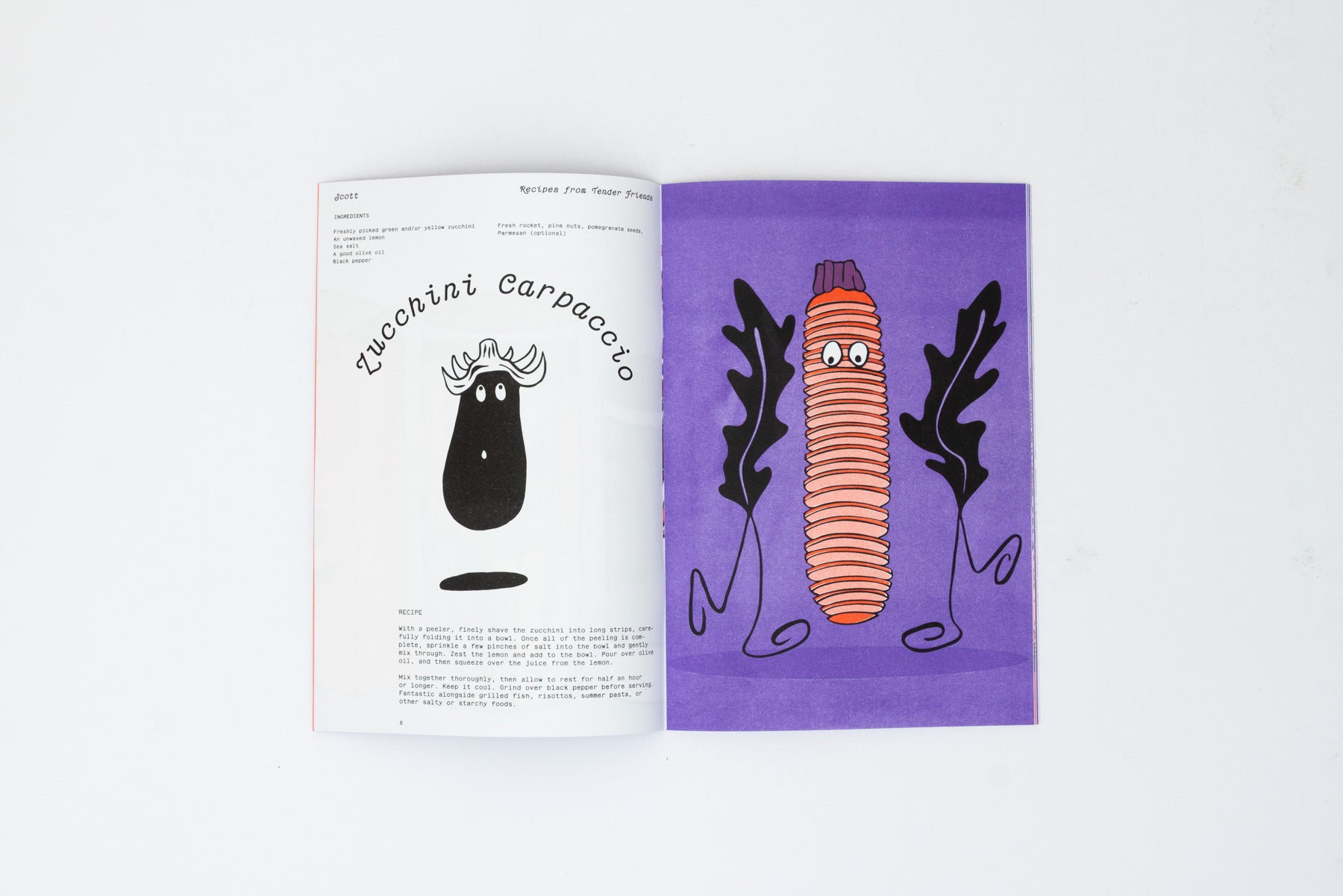 Recipes from Tender friend