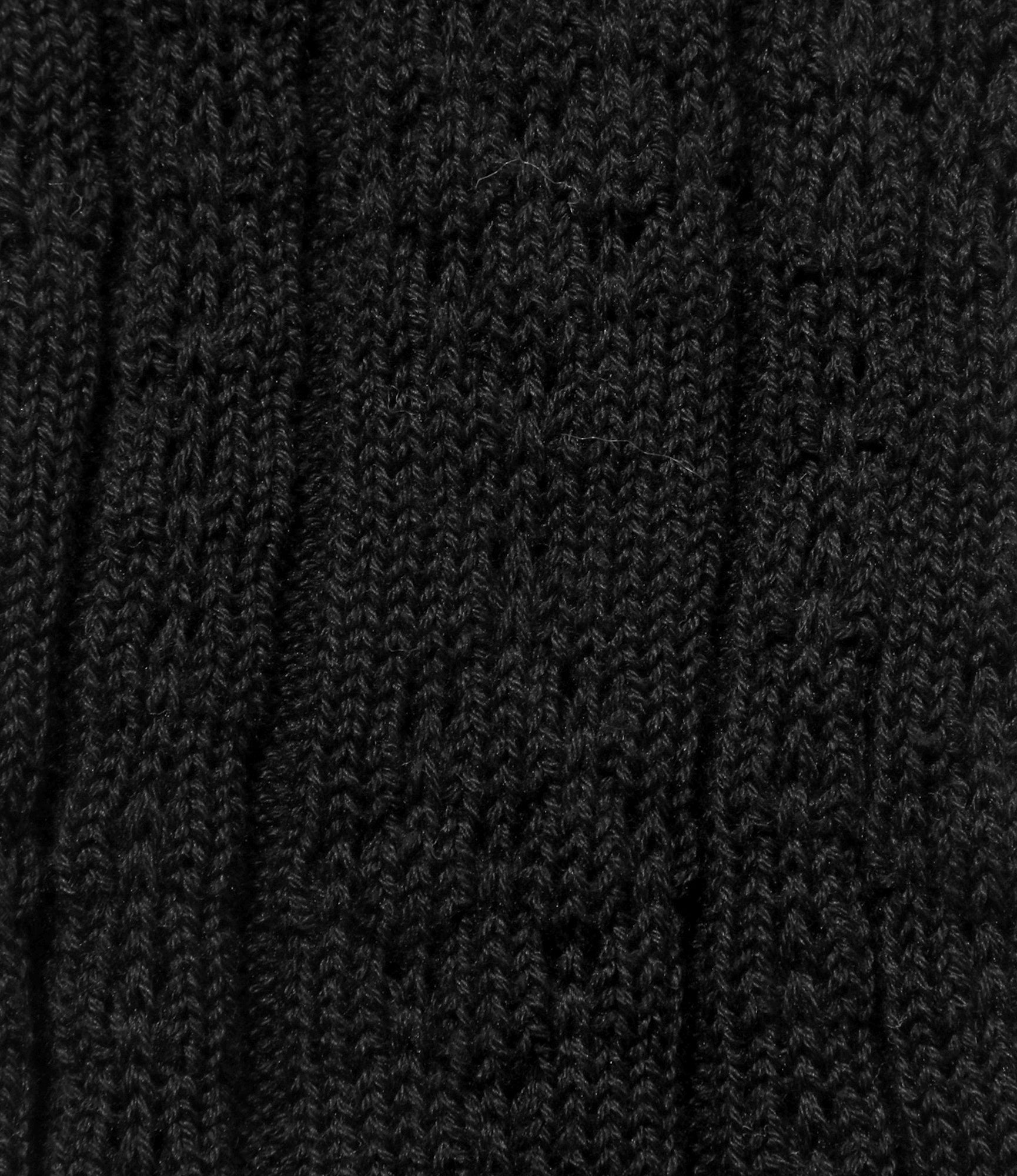 Tights – Black Eyelet Pattern