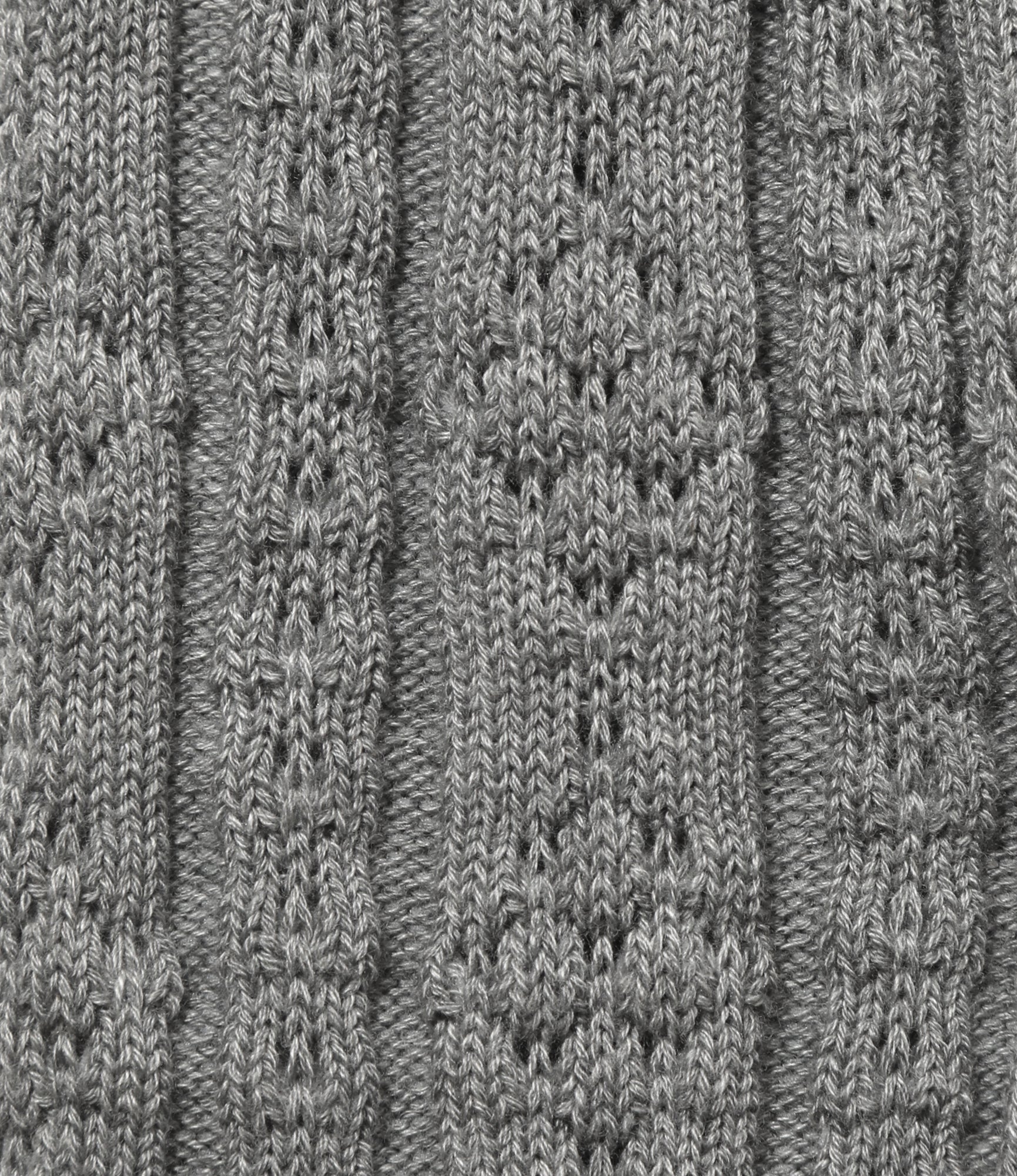 Tights – Heather Grey Eyelet Pattern