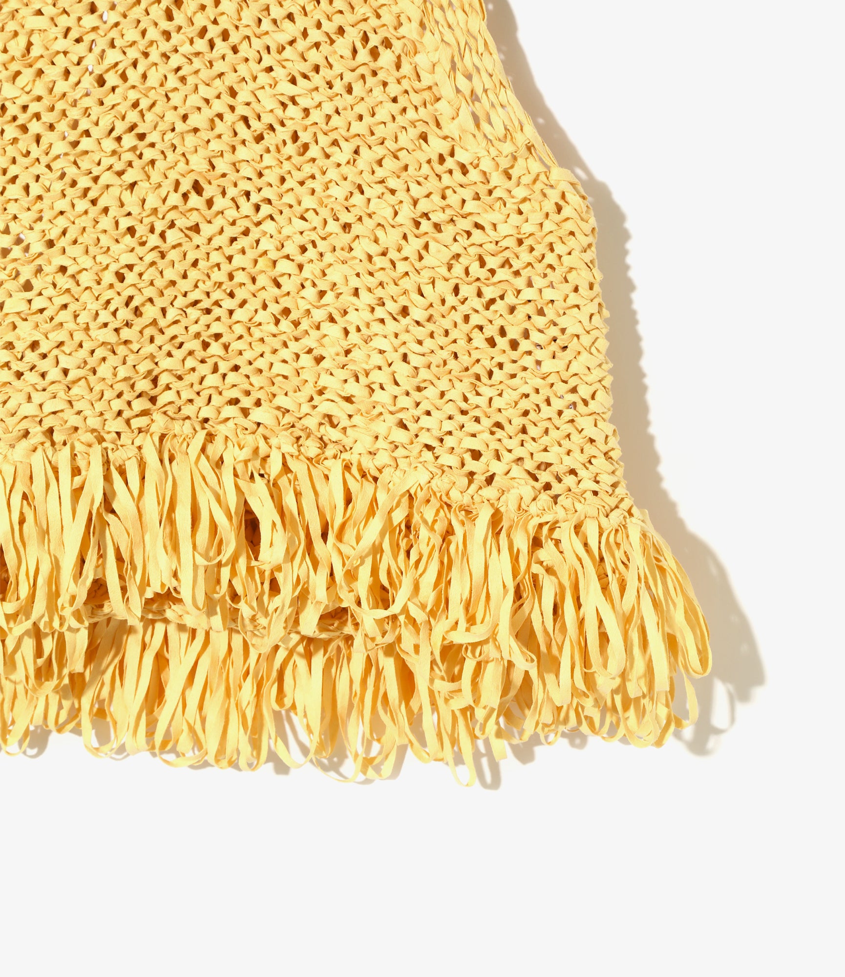 Fringe Vest – Yellow Ribbon Yarn