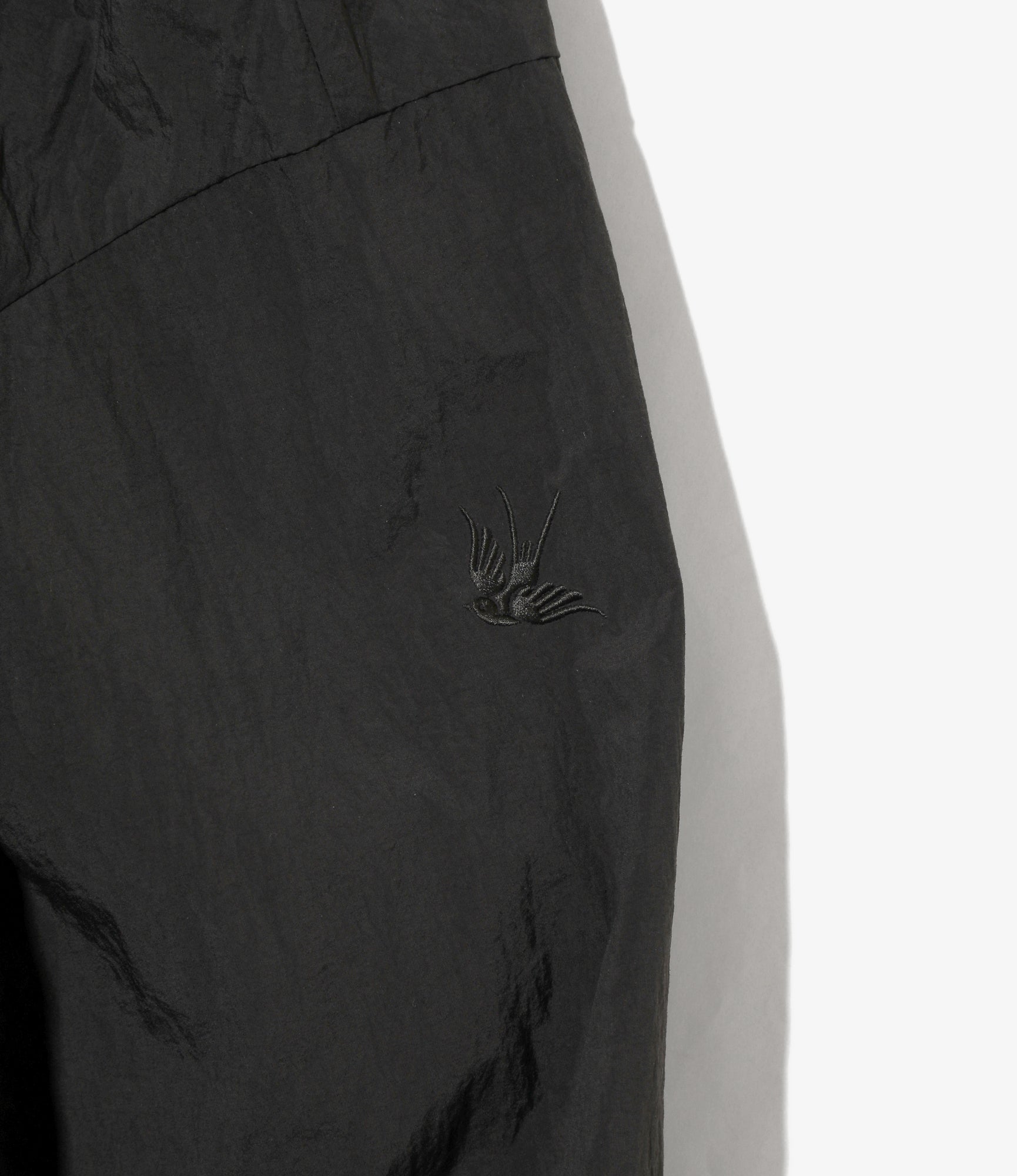 Hooded Zip Coat – Black