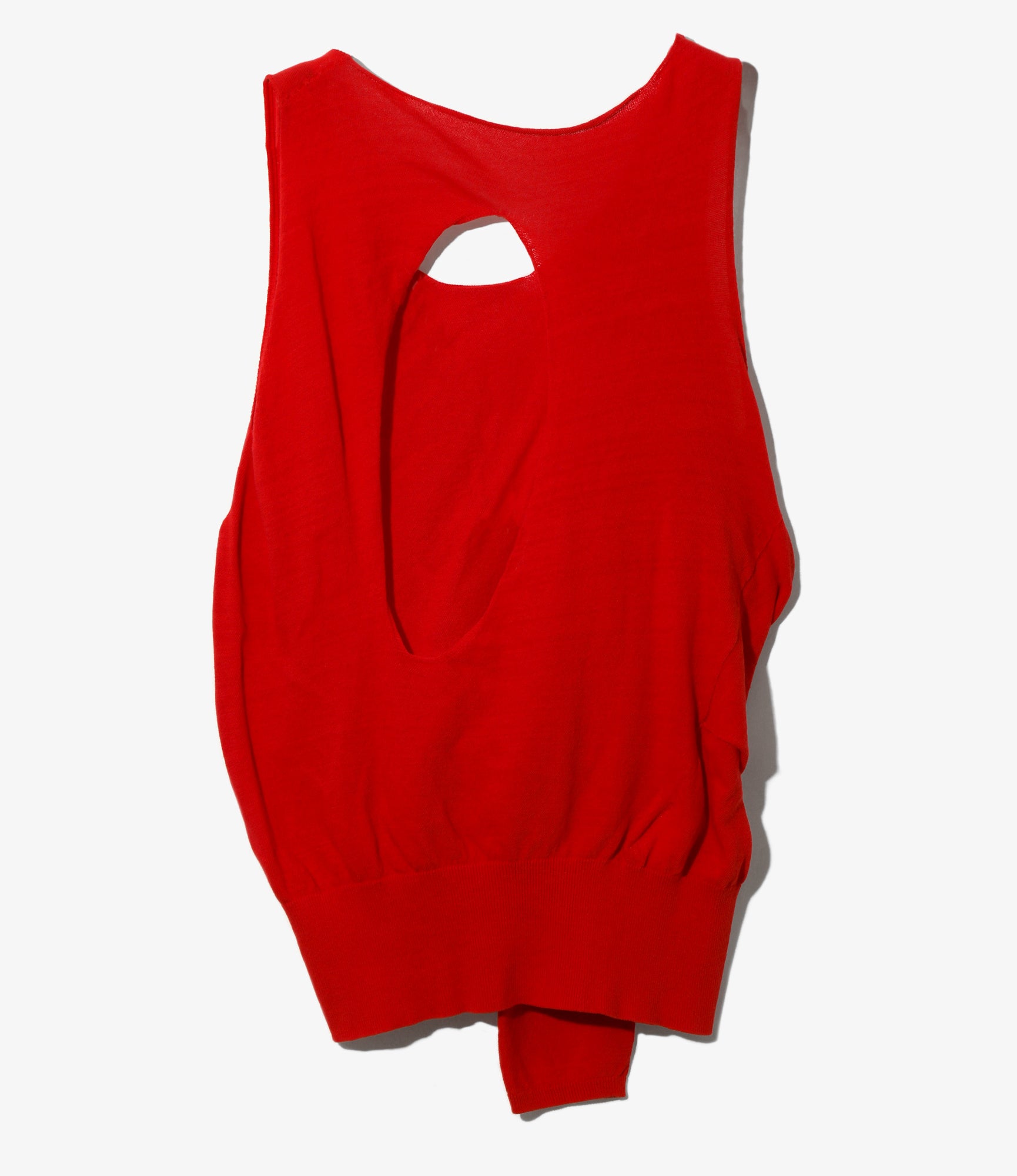 Knot Tank Top – Red Sheer