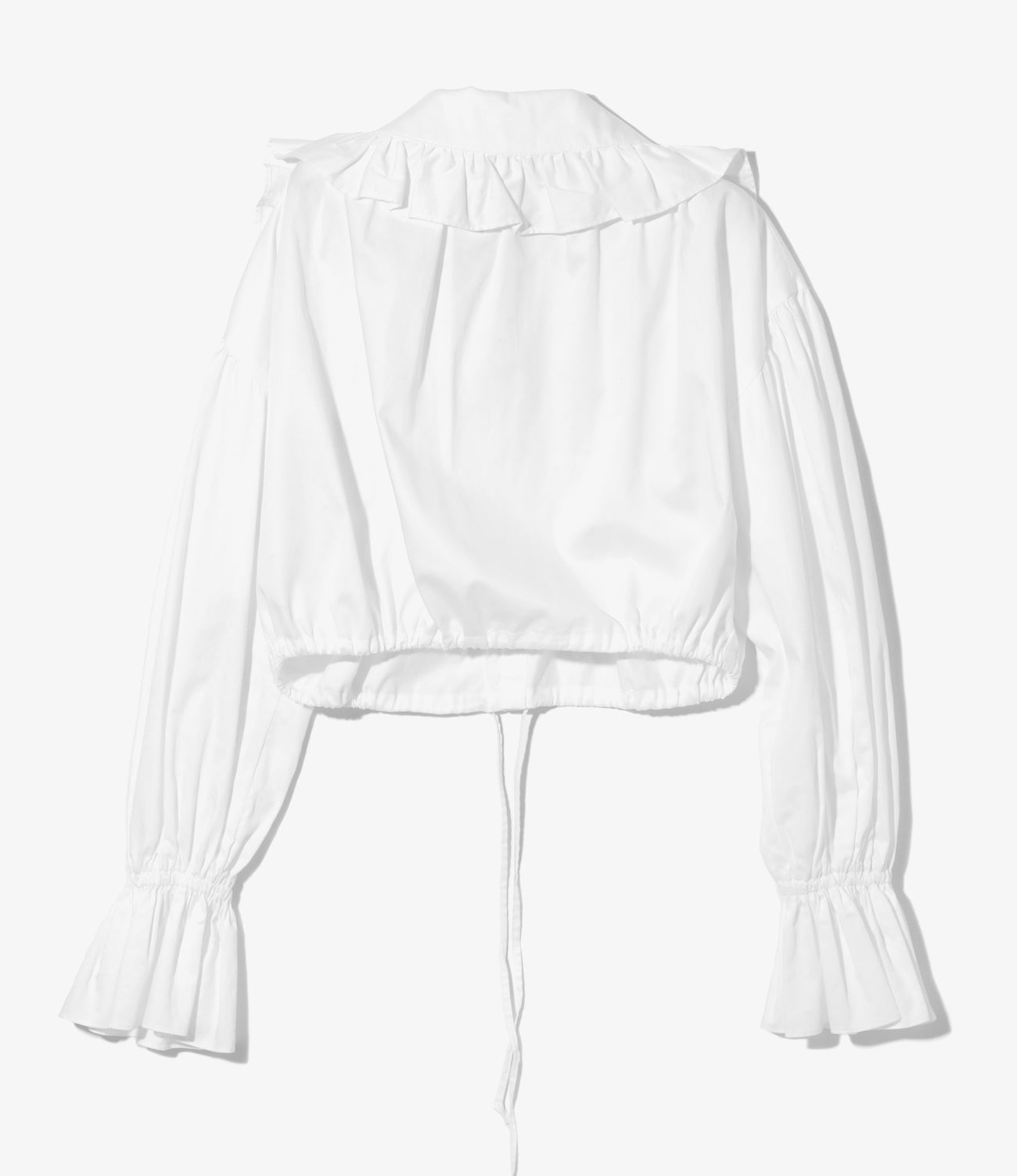 Monogram Spencer Shirt – White