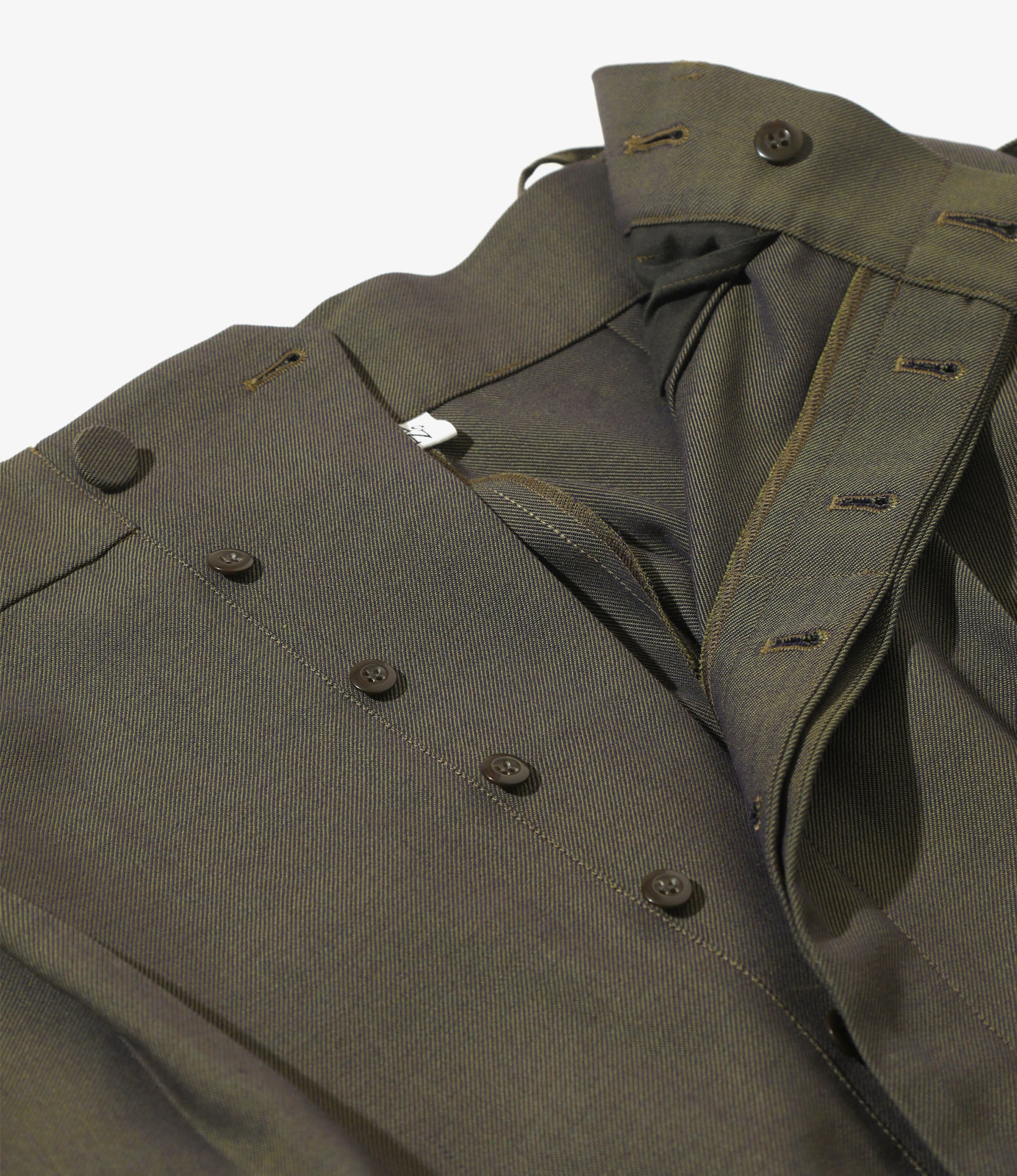 Officer Sarrouel Pants – Olive Gabardine