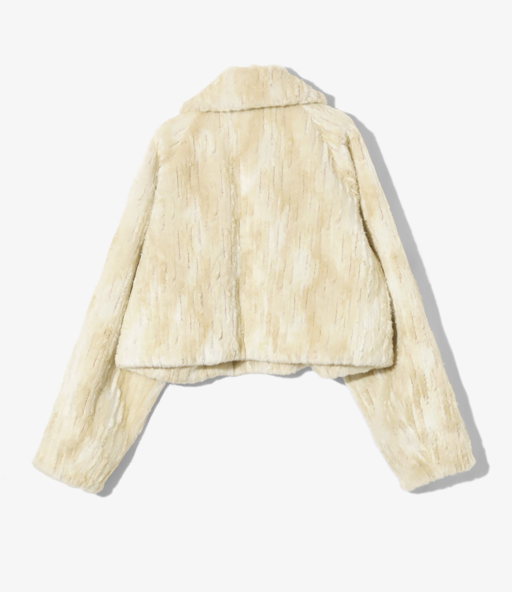 Short Blouson – Natural Eco Fur