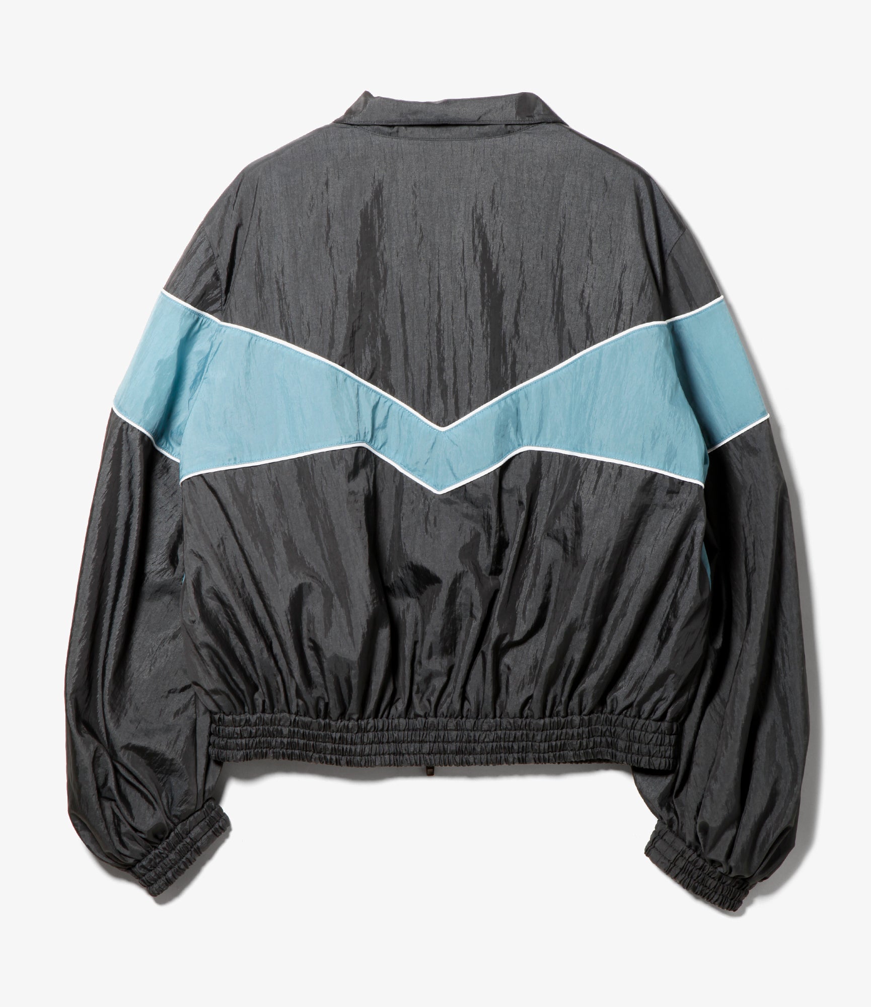 Short Track Jacket – Charcoal Nylon