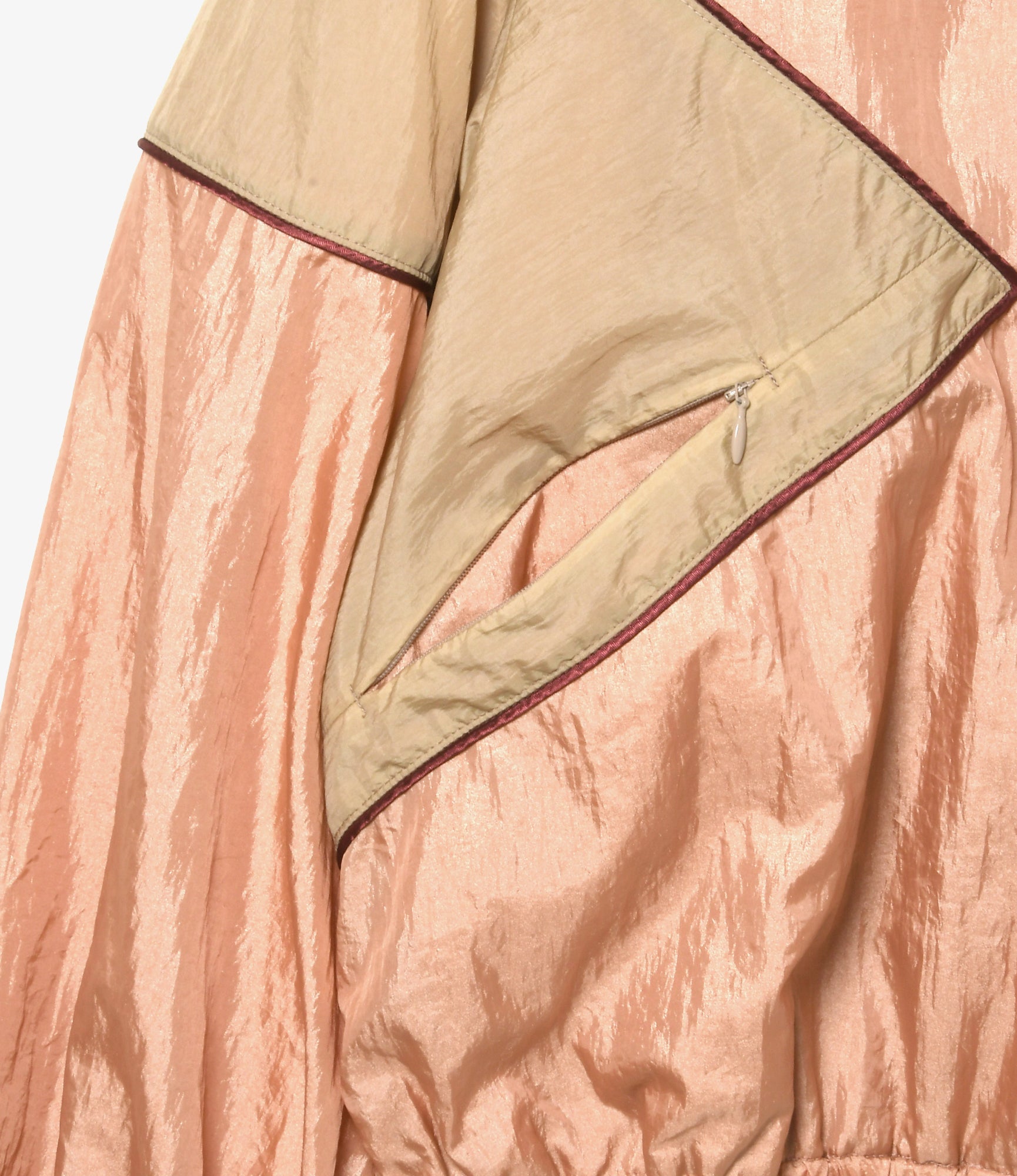 Short Track Jacket – Rust Nylon