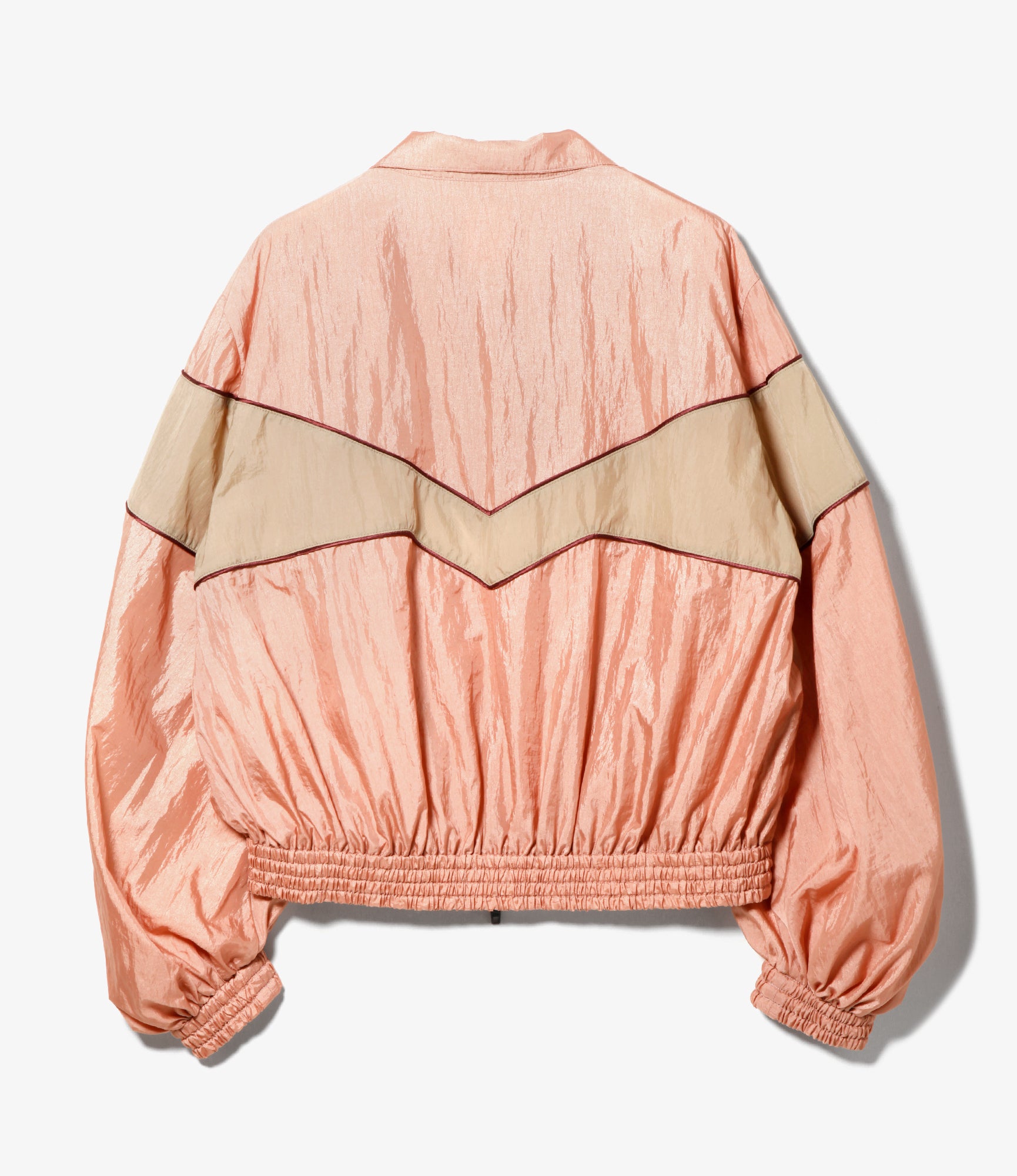 Short Track Jacket – Rust Nylon