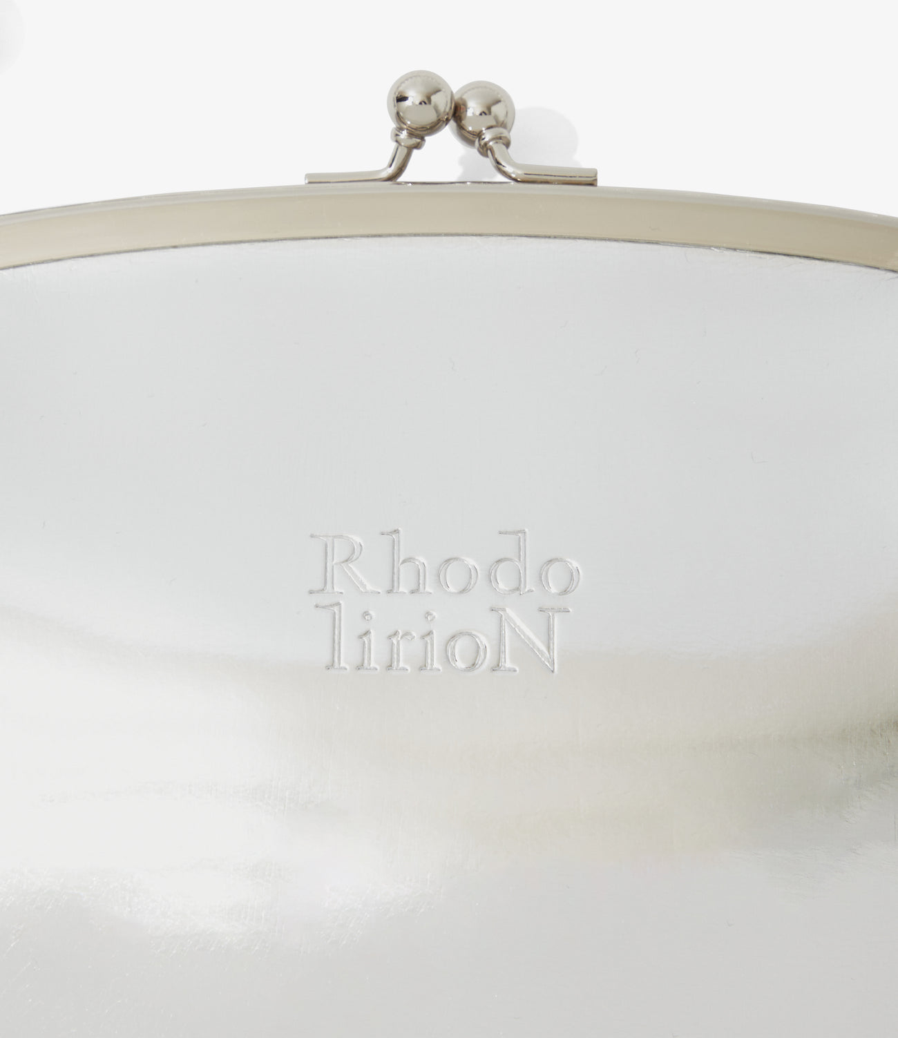 Two-Way Gamaguchi Bag – Silver