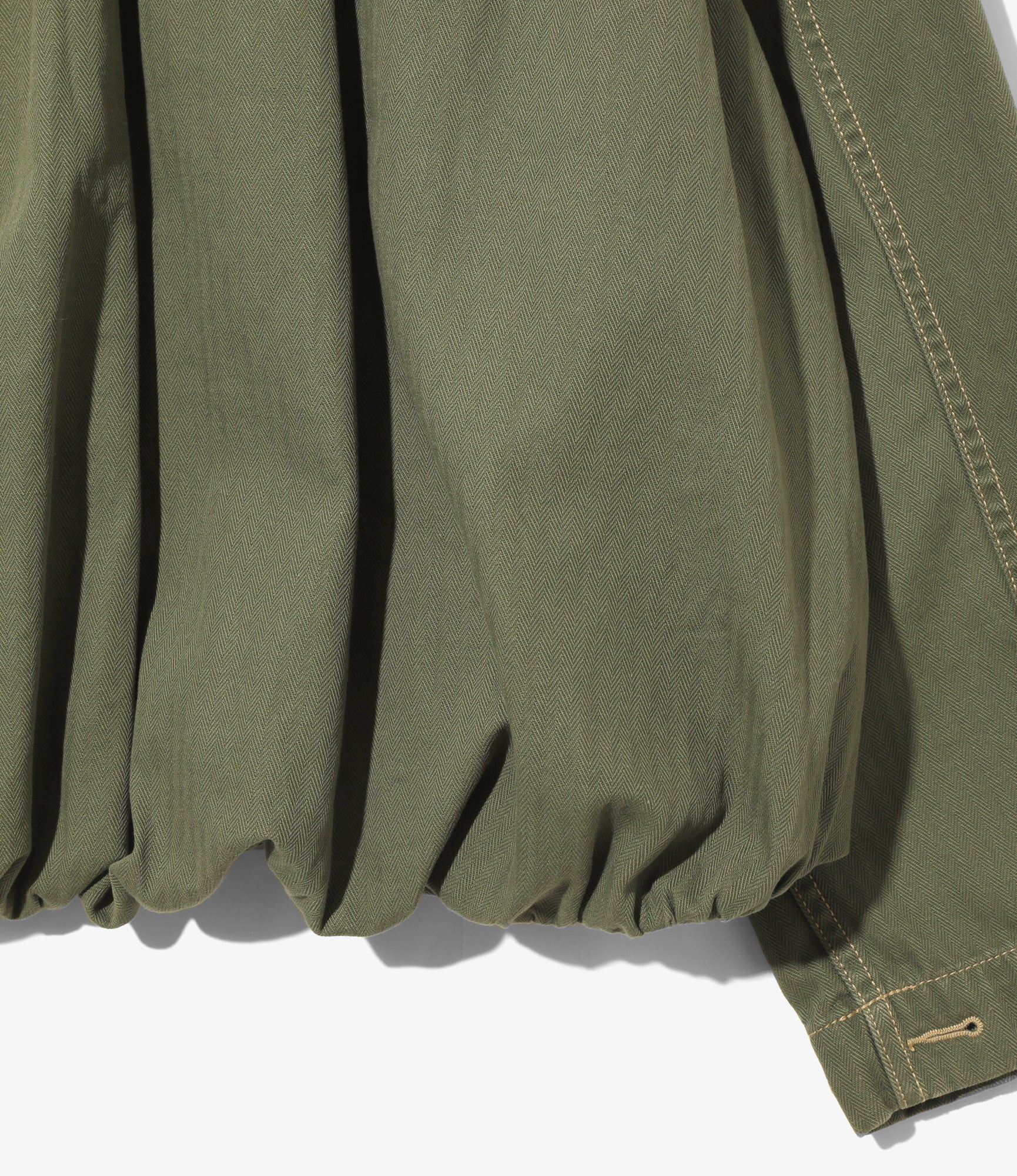 Utility Jacket – Olive Herringbone
