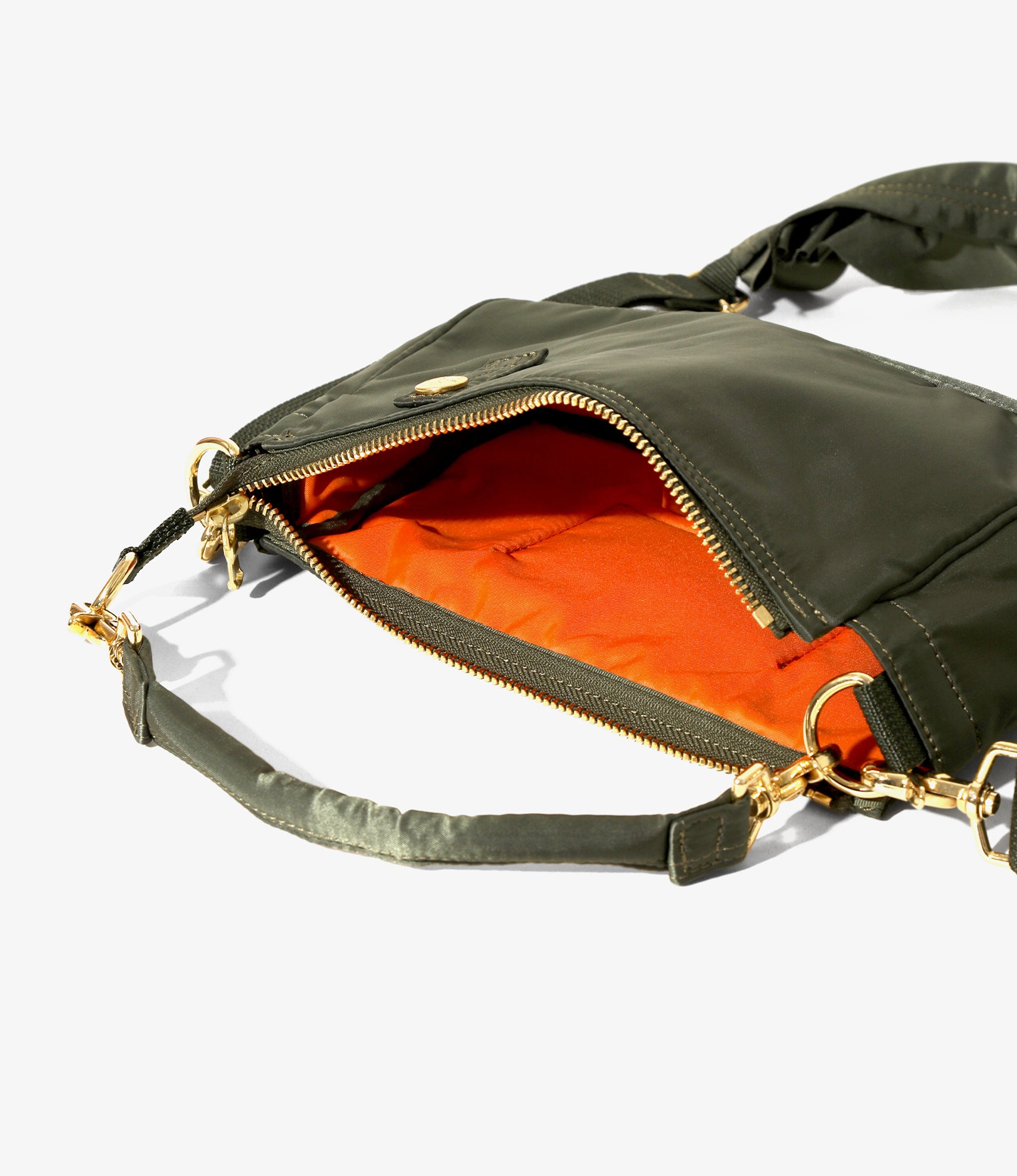 Variation Pochette – Olive Satin