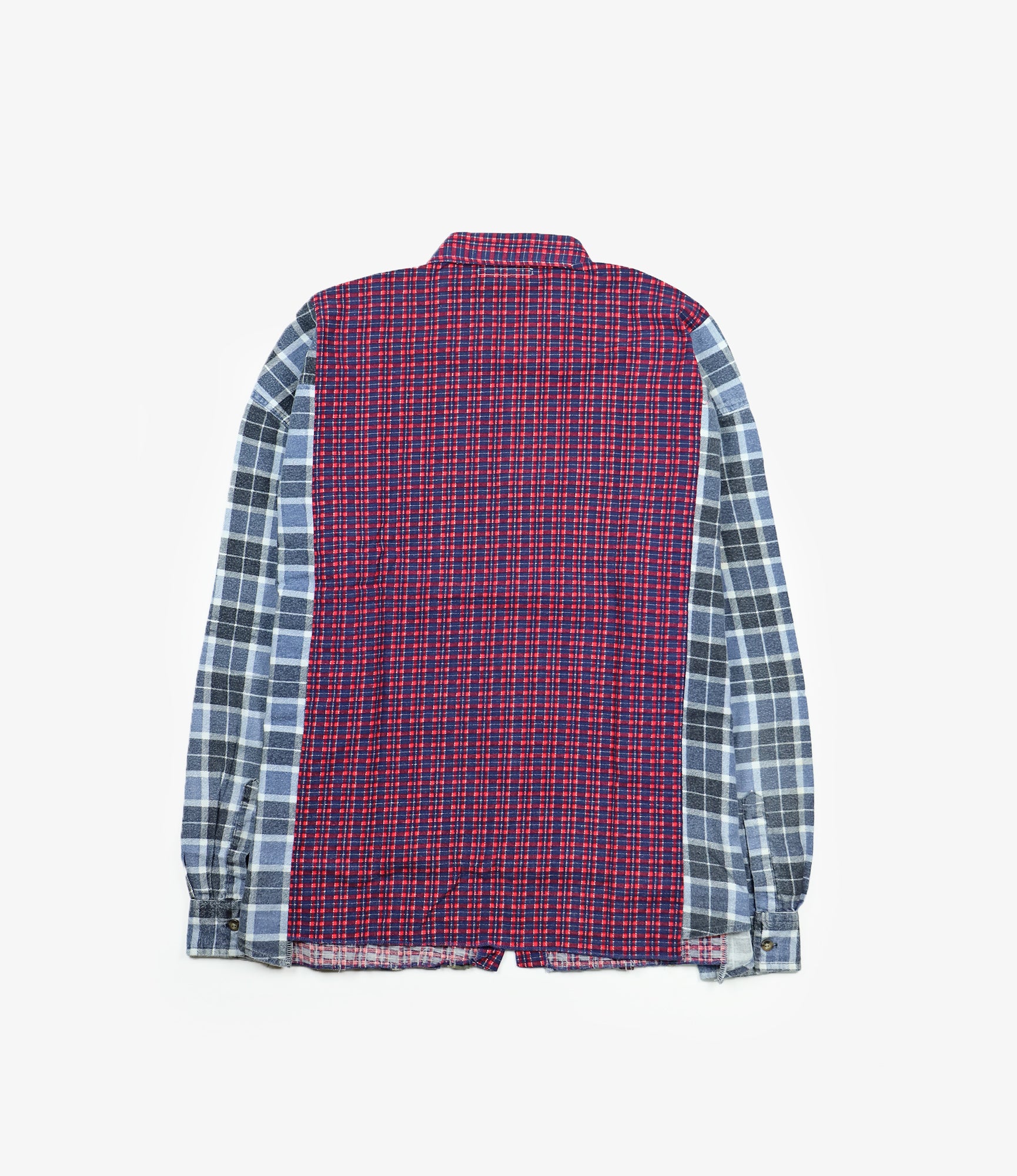 Rebuild by Needles Flannel Shirt - Ribbon Wide Shirt - Assorted