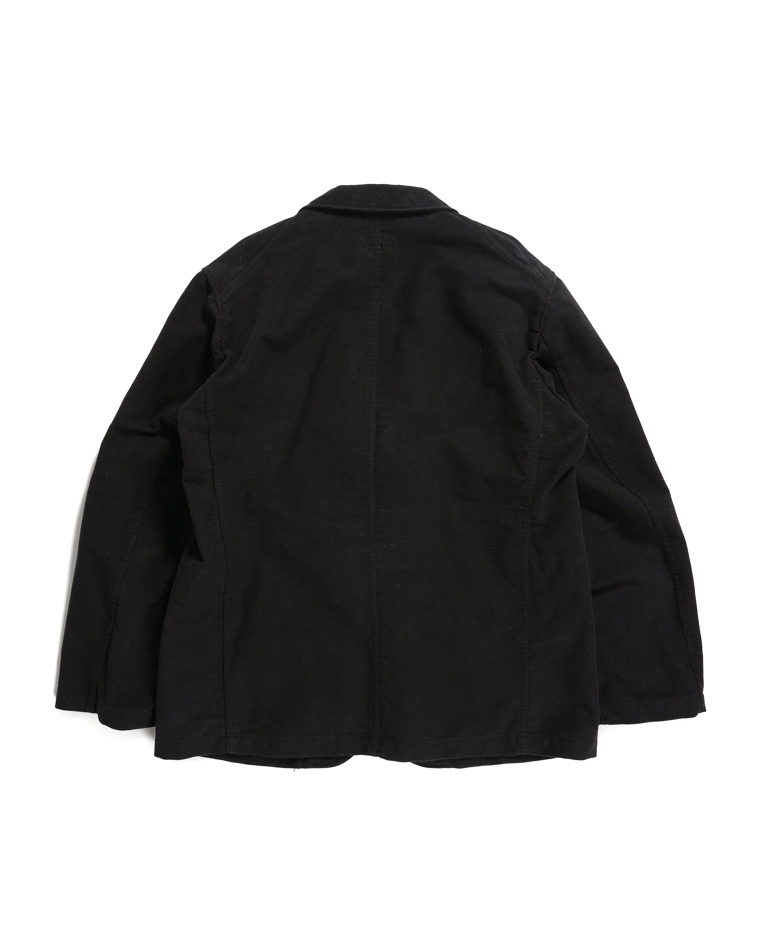 Engineered Garments Bedford Jacket - Black Cotton Moleskin