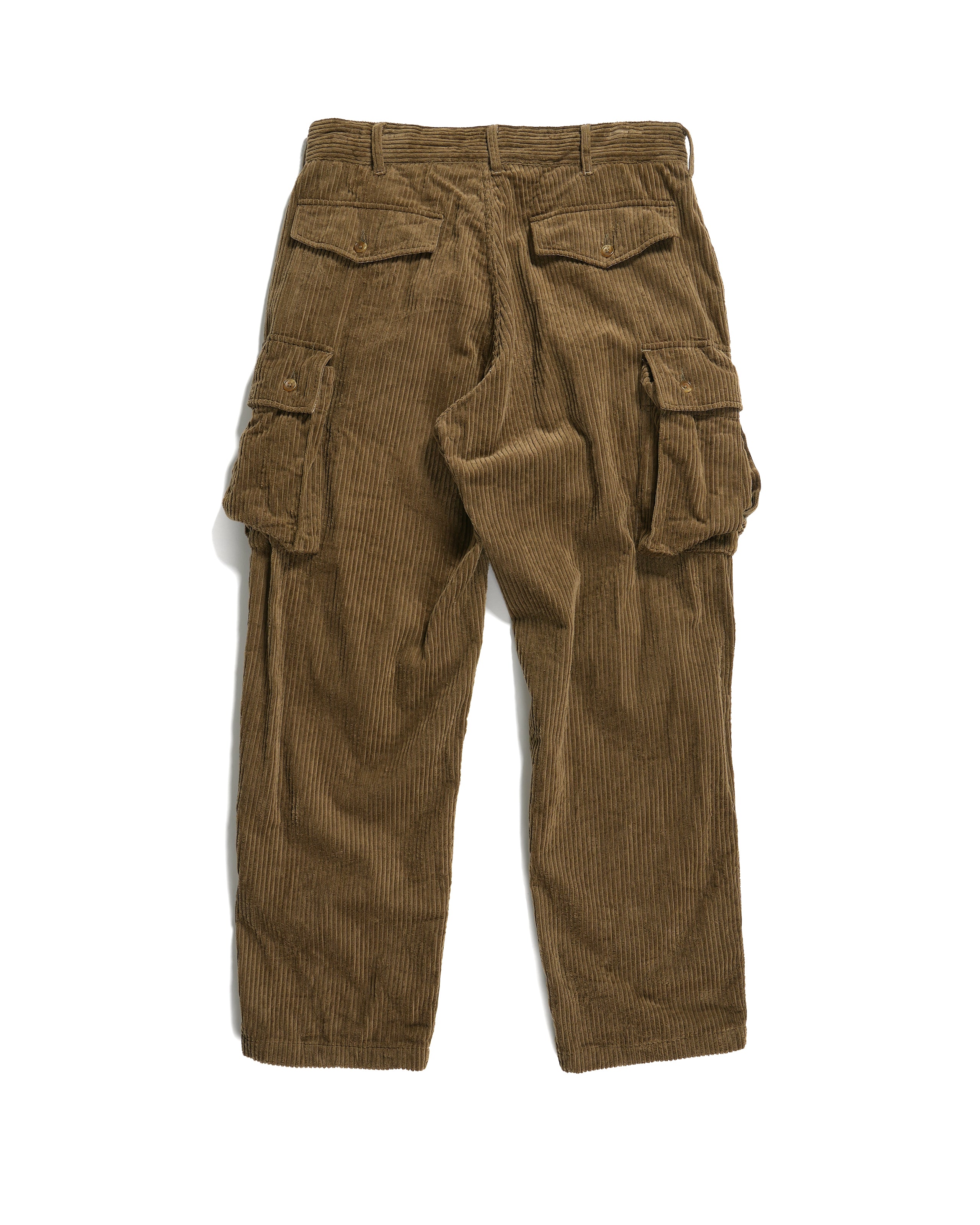 Engineered Garments FA Pant - Khaki Cotton 4.5W Corduroy