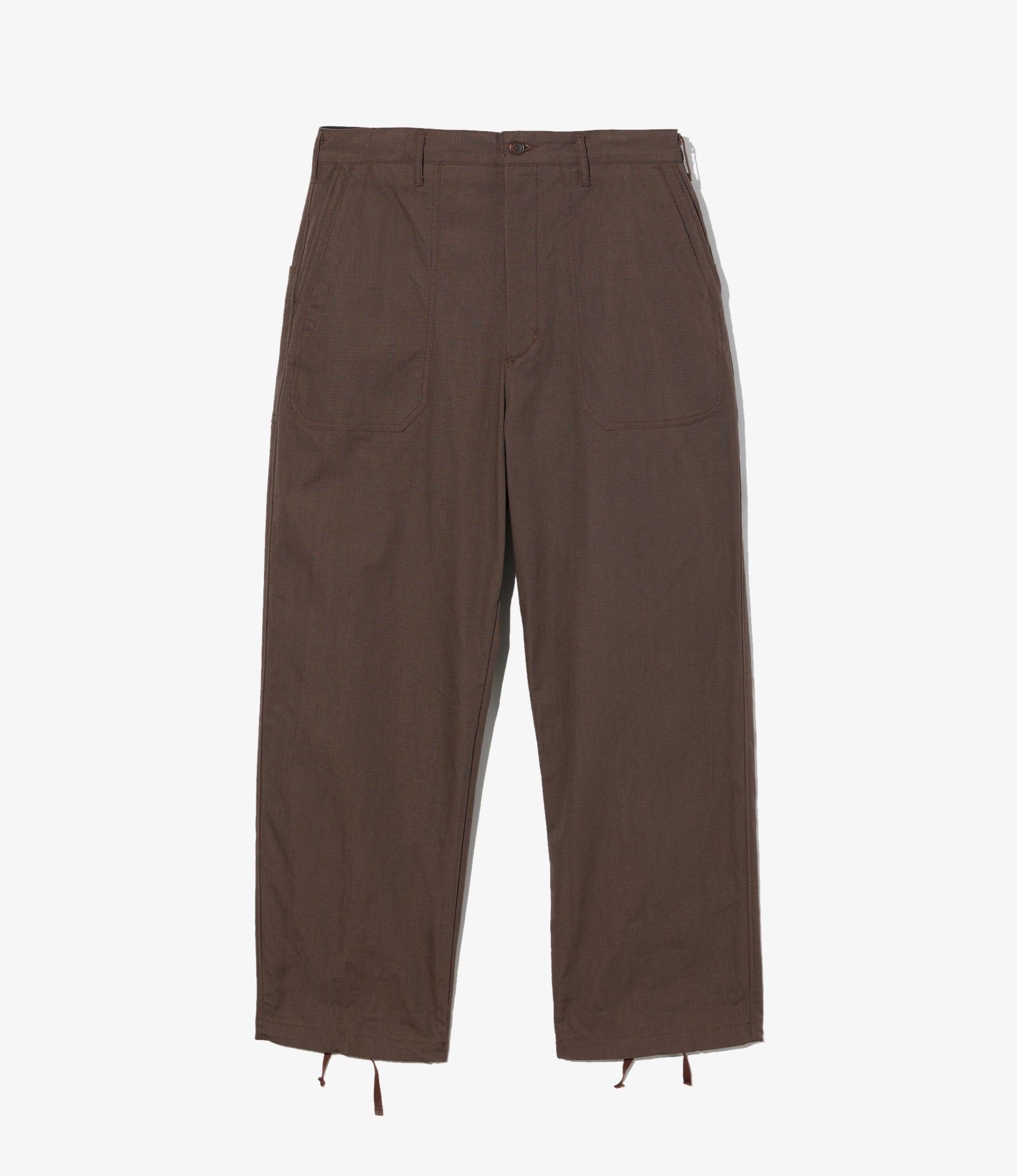 Security Pant – Dark Brown Heavy Ripstop Cotton