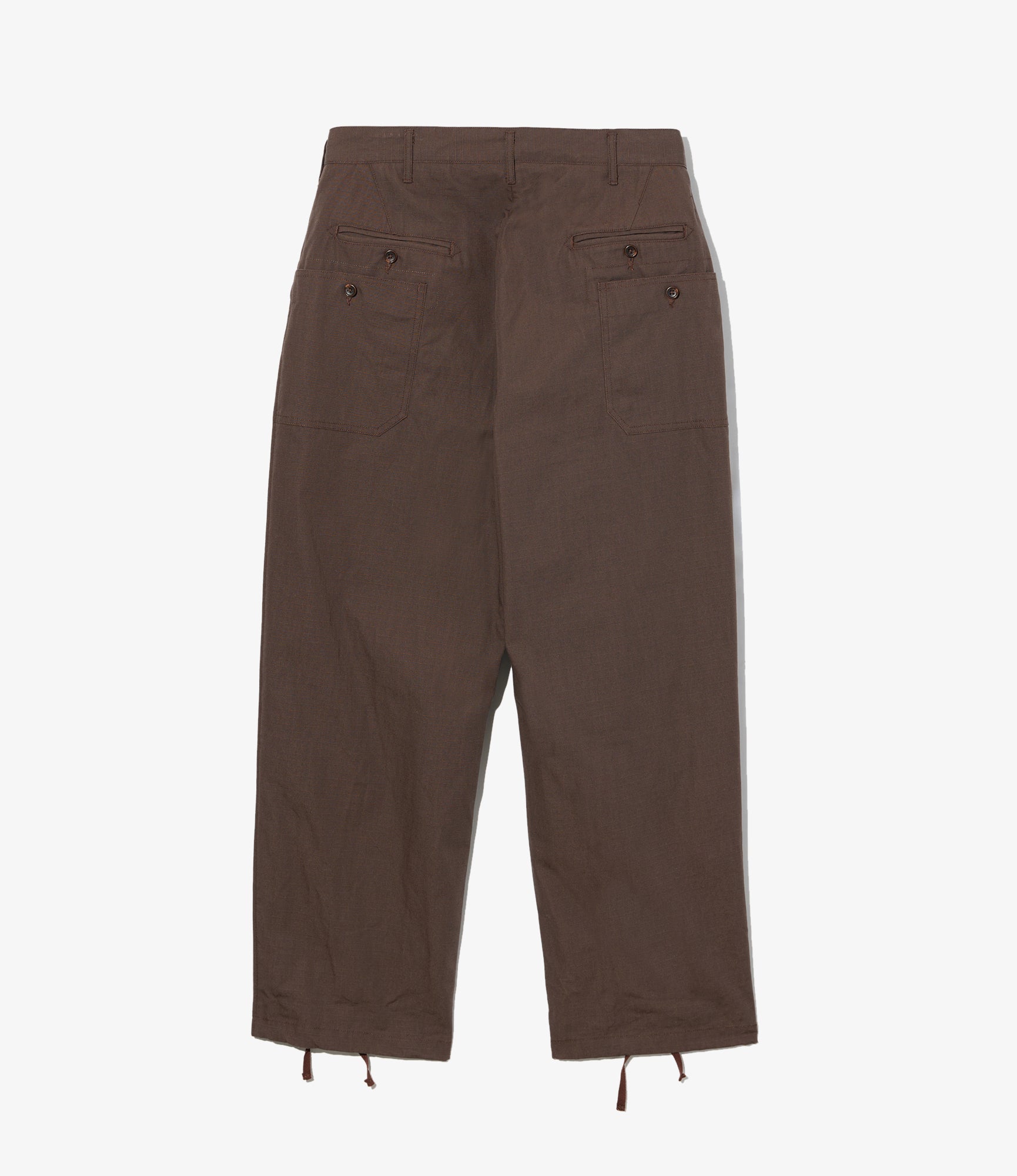 Security Pant – Dark Brown Heavy Ripstop Cotton