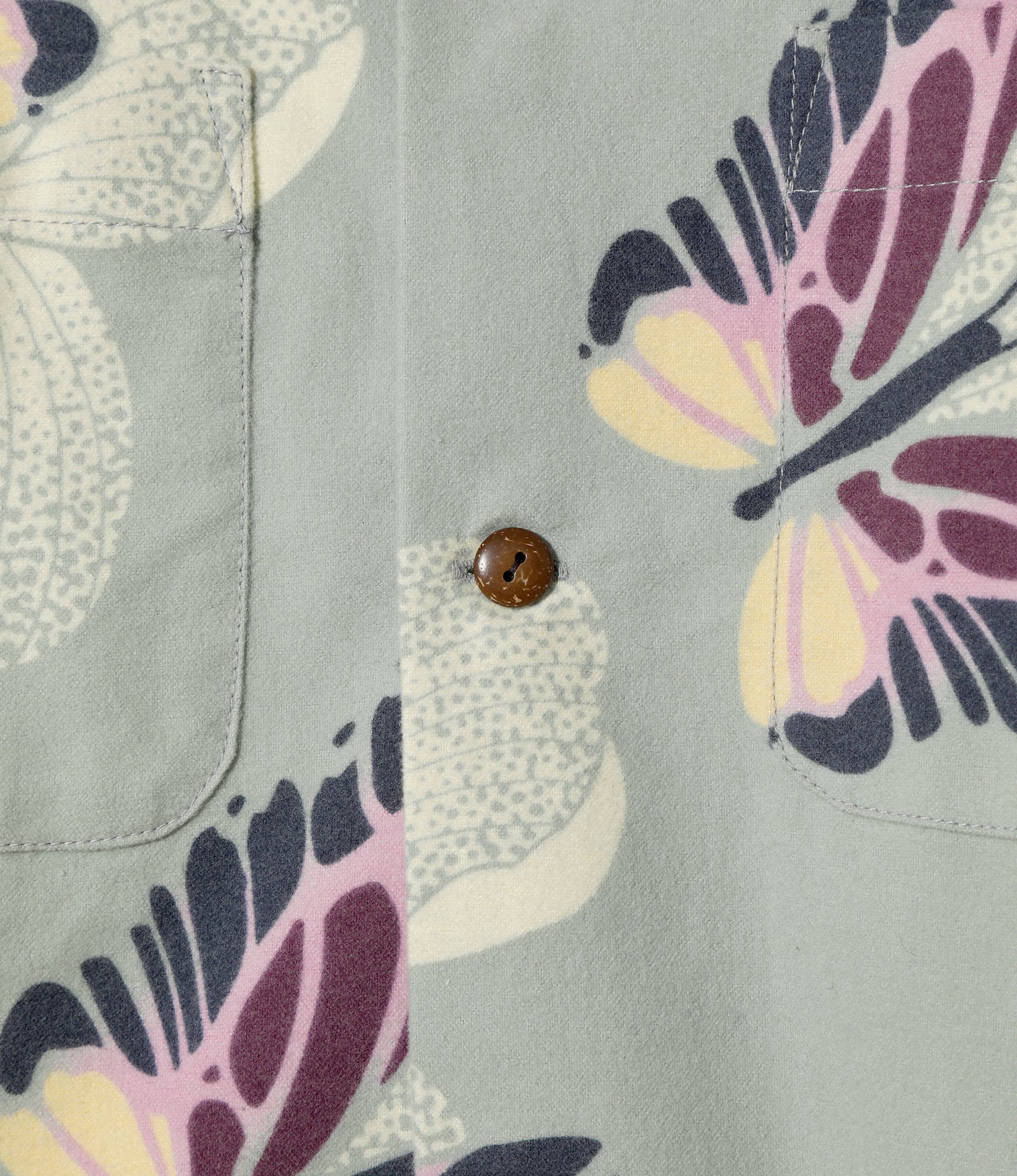 Flannel Printed Shirt – Lt. Blue