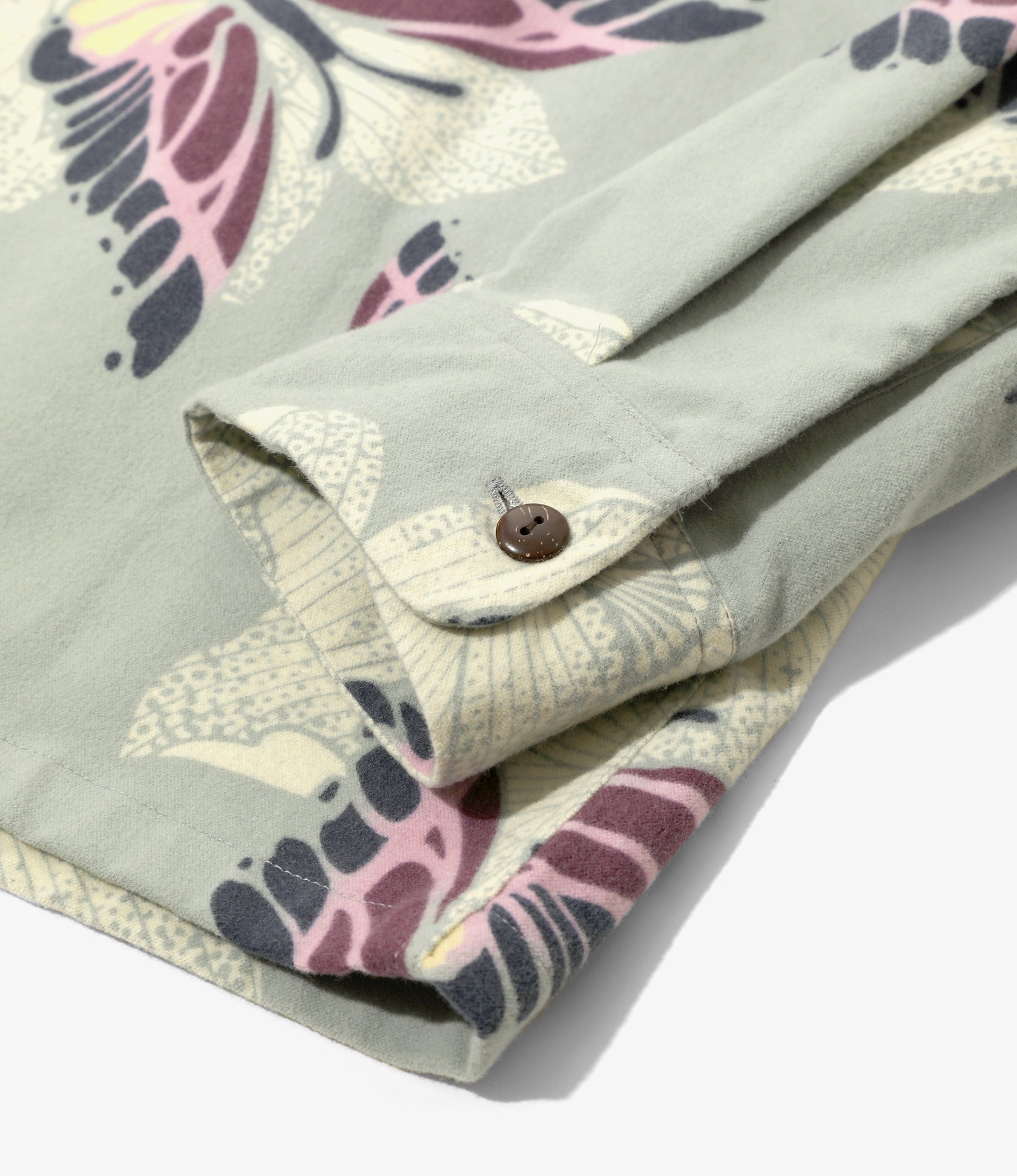 Flannel Printed Shirt – Lt. Blue
