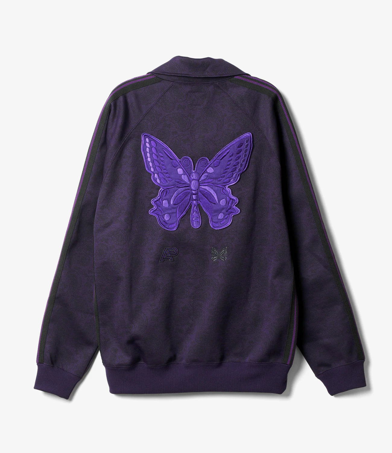 Track Jacket – Purple Paisley Jacquard