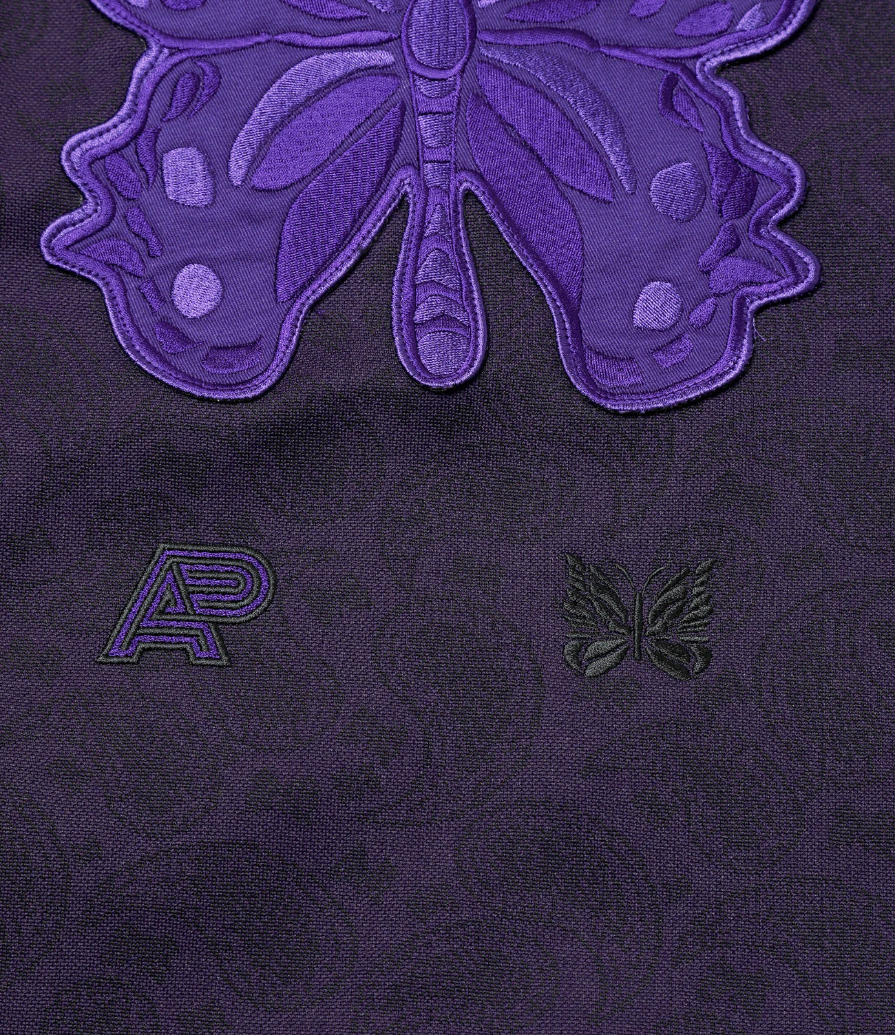 Track Jacket – Purple Paisley Jacquard