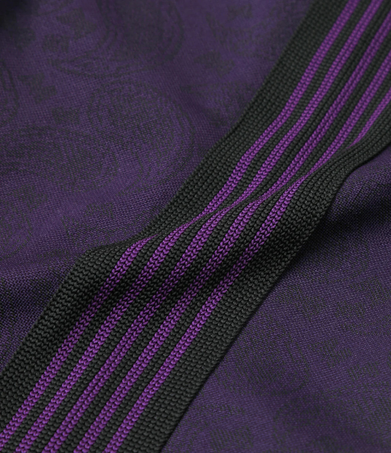 Track Jacket – Purple Paisley Jacquard