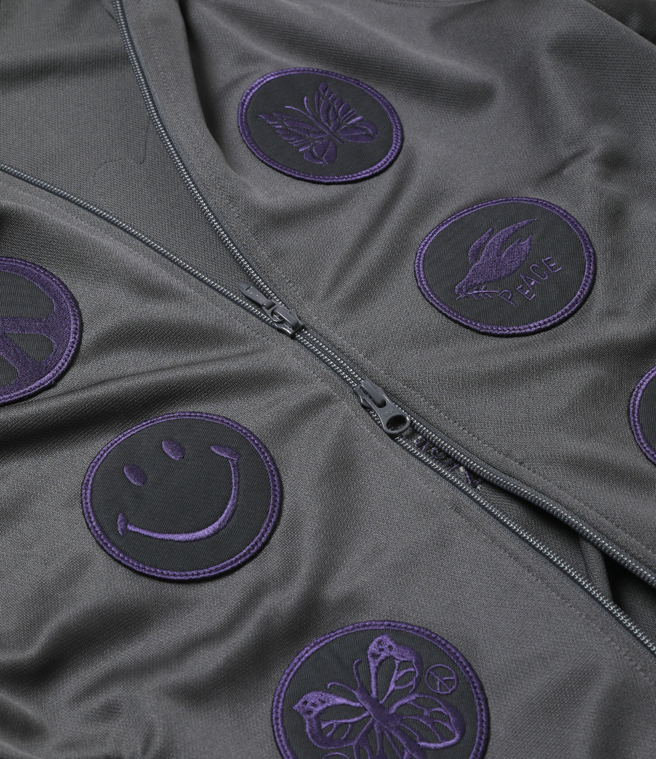 Track Jacket – Phantom Grey Poly Smooth