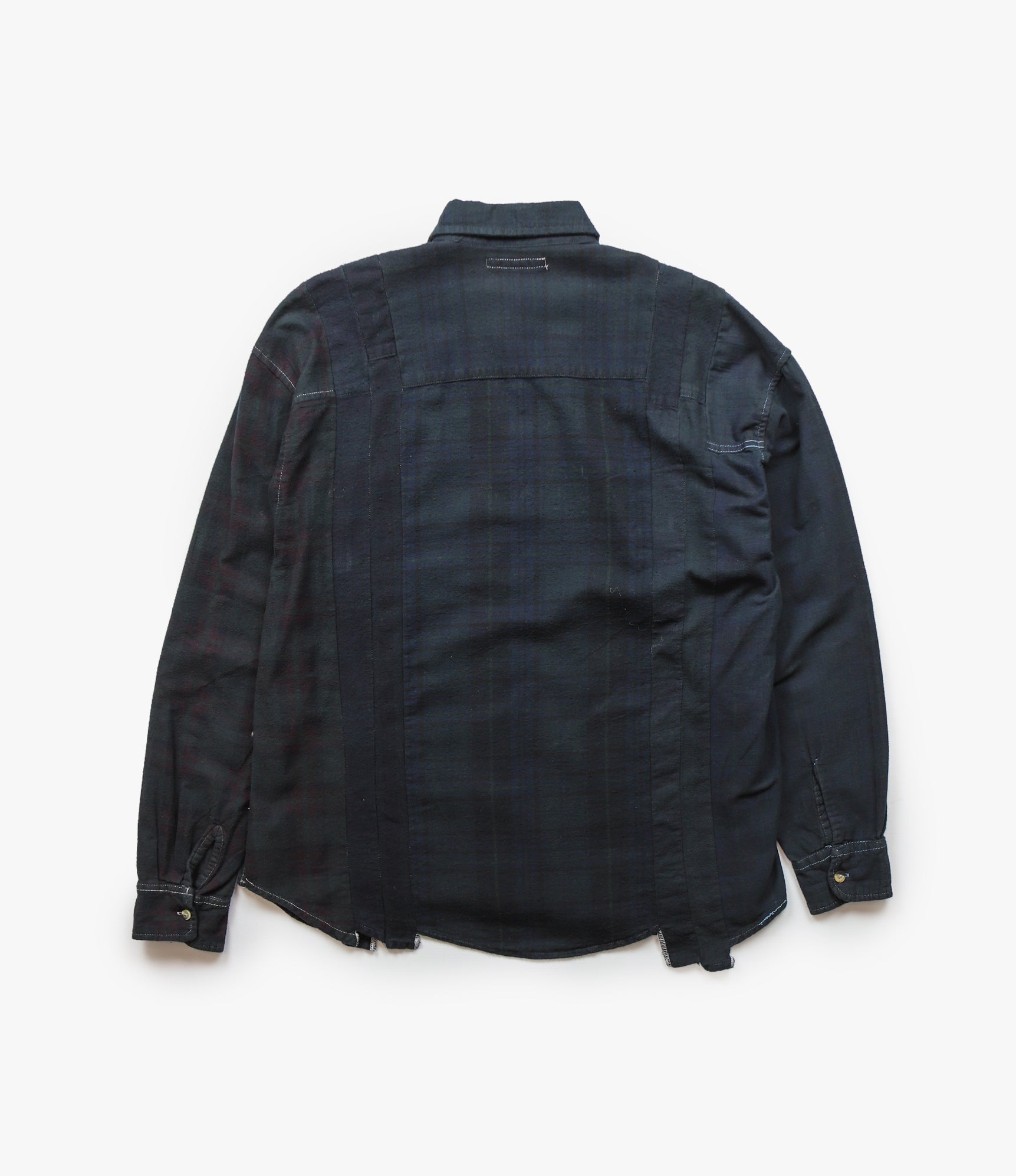 7 Cuts Shirt – Black Overdyed Flannel