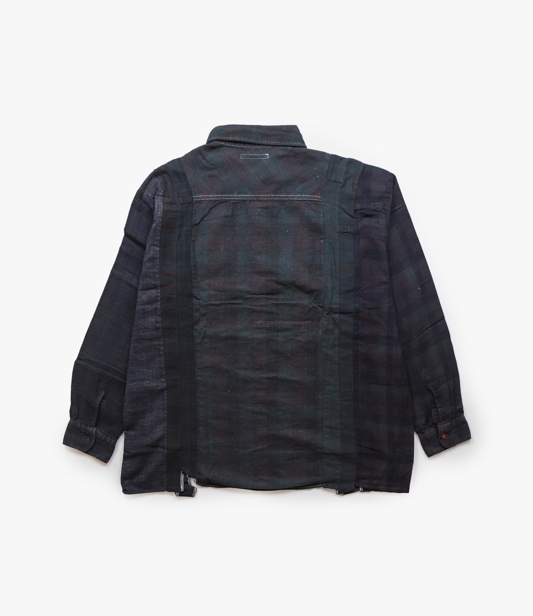 7 Cuts Shirt – Black Overdyed Flannel