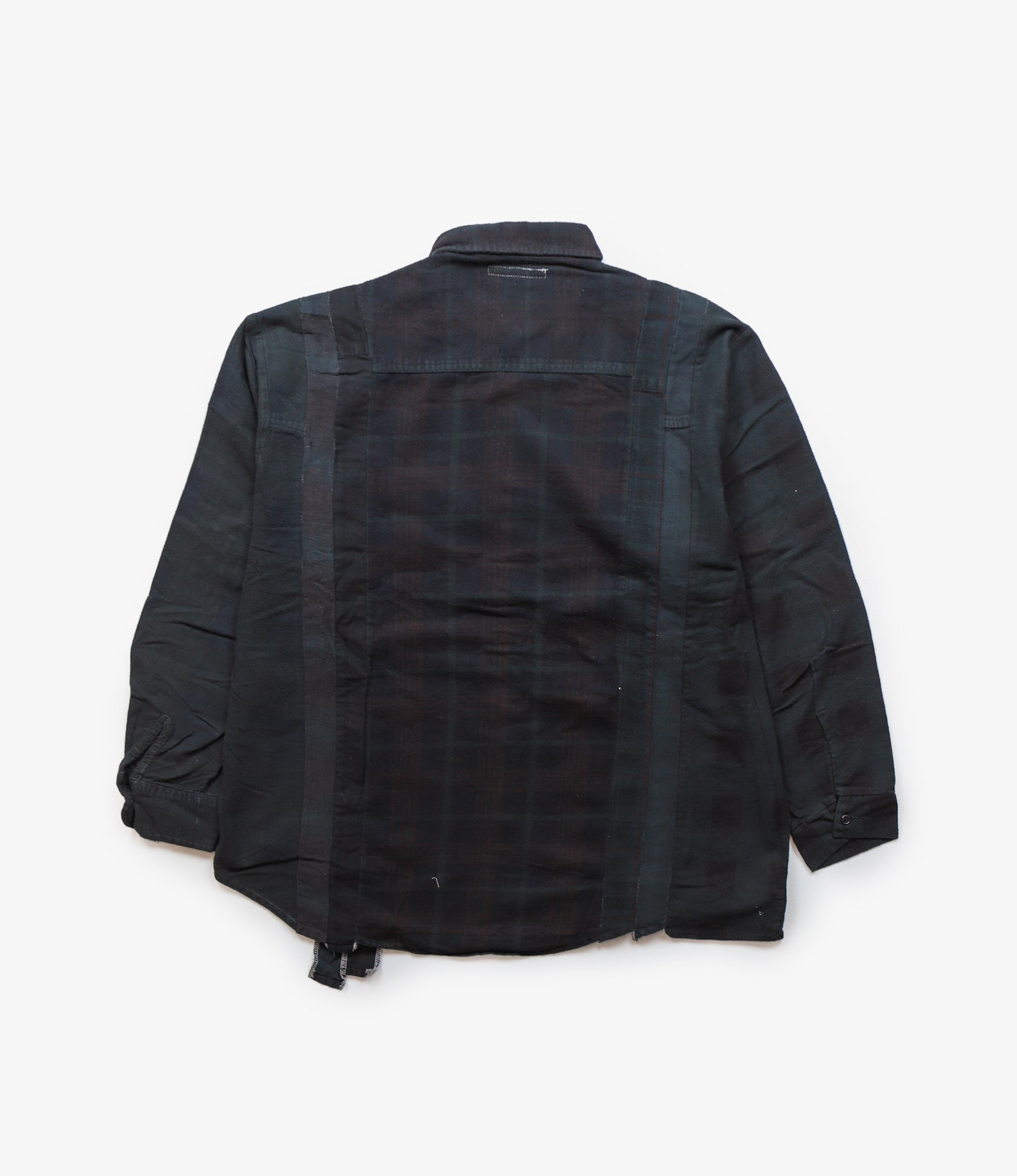 7 Cuts Shirt – Black Overdyed Flannel