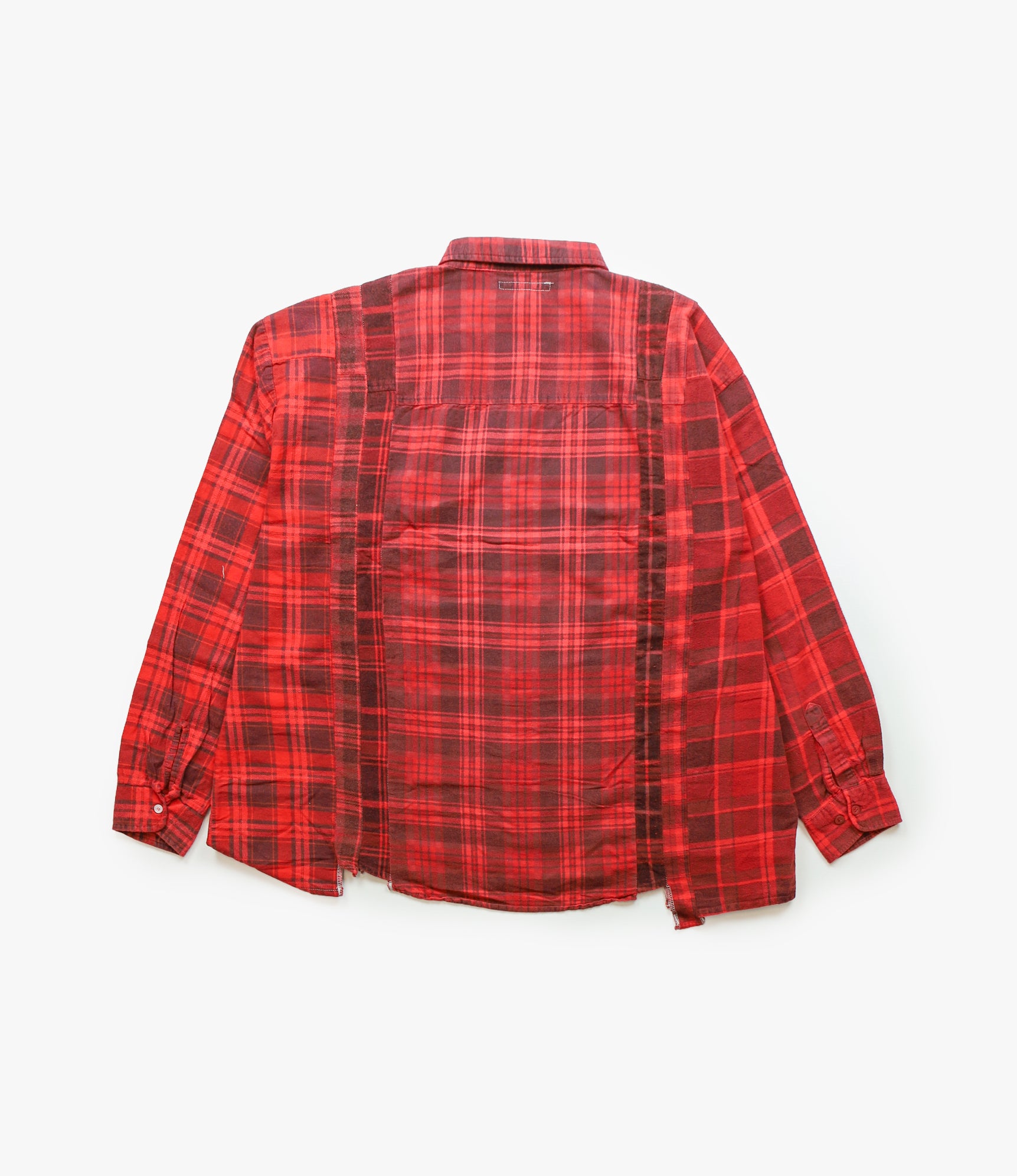 7 Cuts Shirt – Red Overdyed Flannel