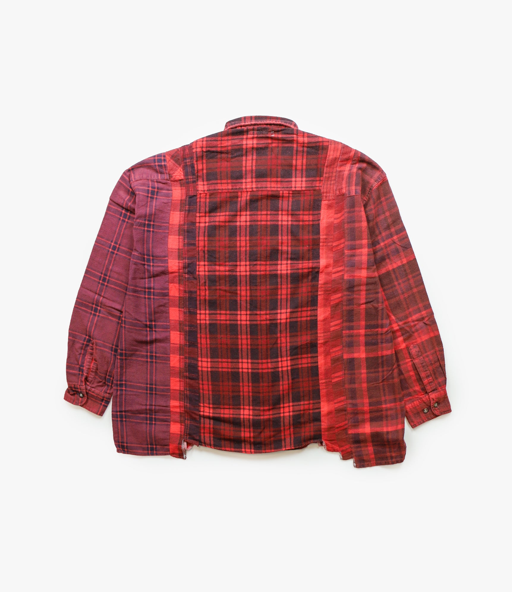 7 Cuts Shirt – Red Overdyed Flannel