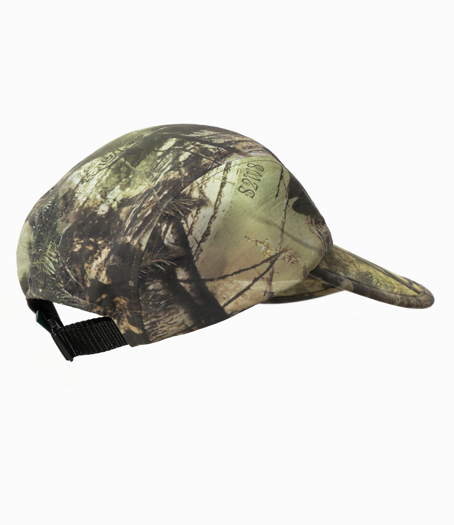 5-Panel Cap – Camo Nylon Tussah