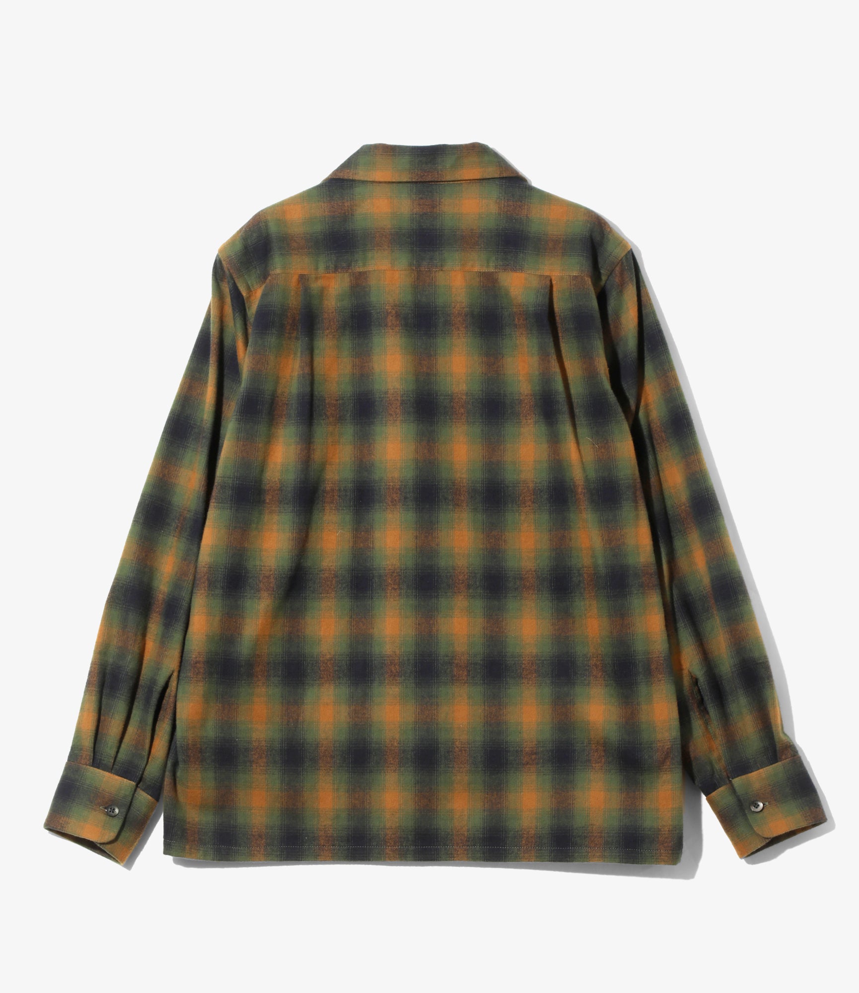 6 Pocket Shirt – Green/Orange Plaid