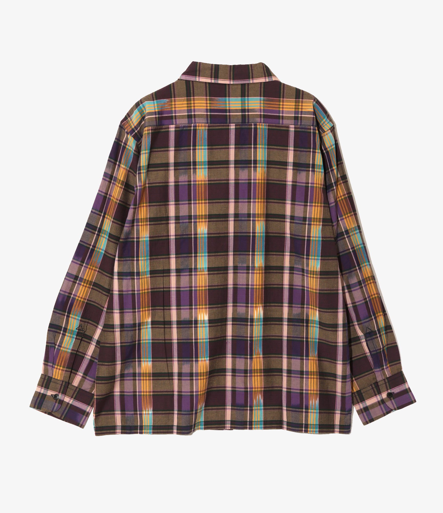 6 Pocket Shirt – Purple Madras Plaid