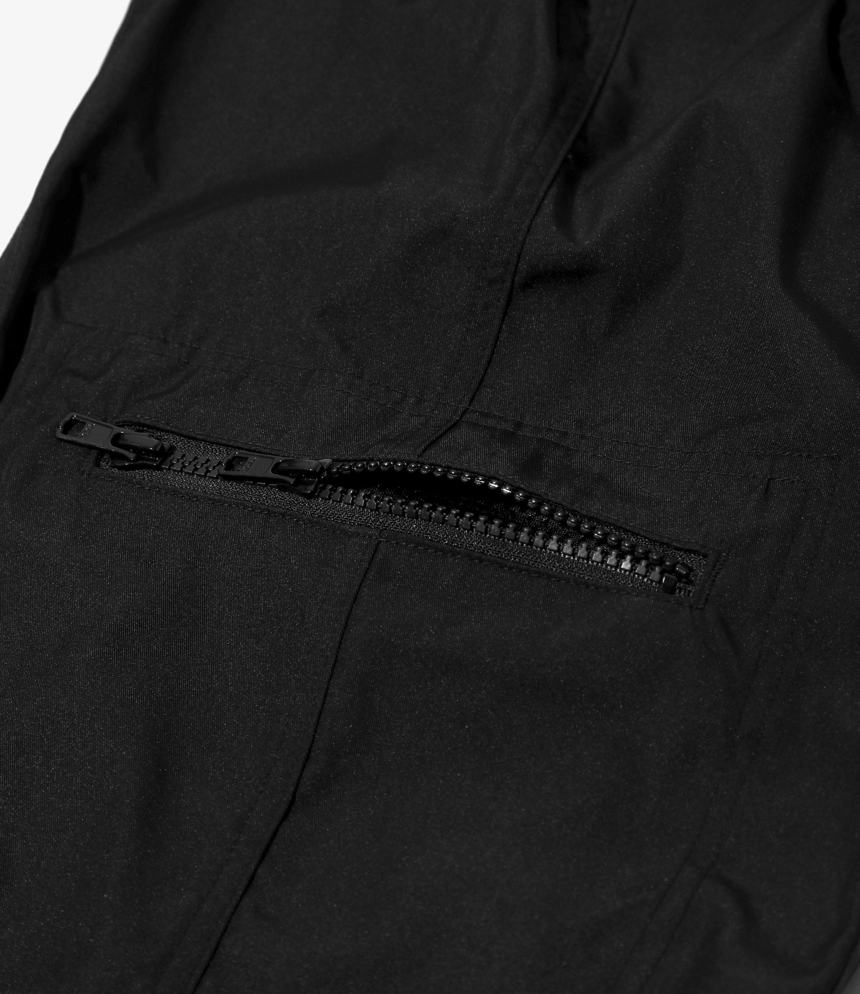 Belted Centre Seam Pant – Black Gabardine