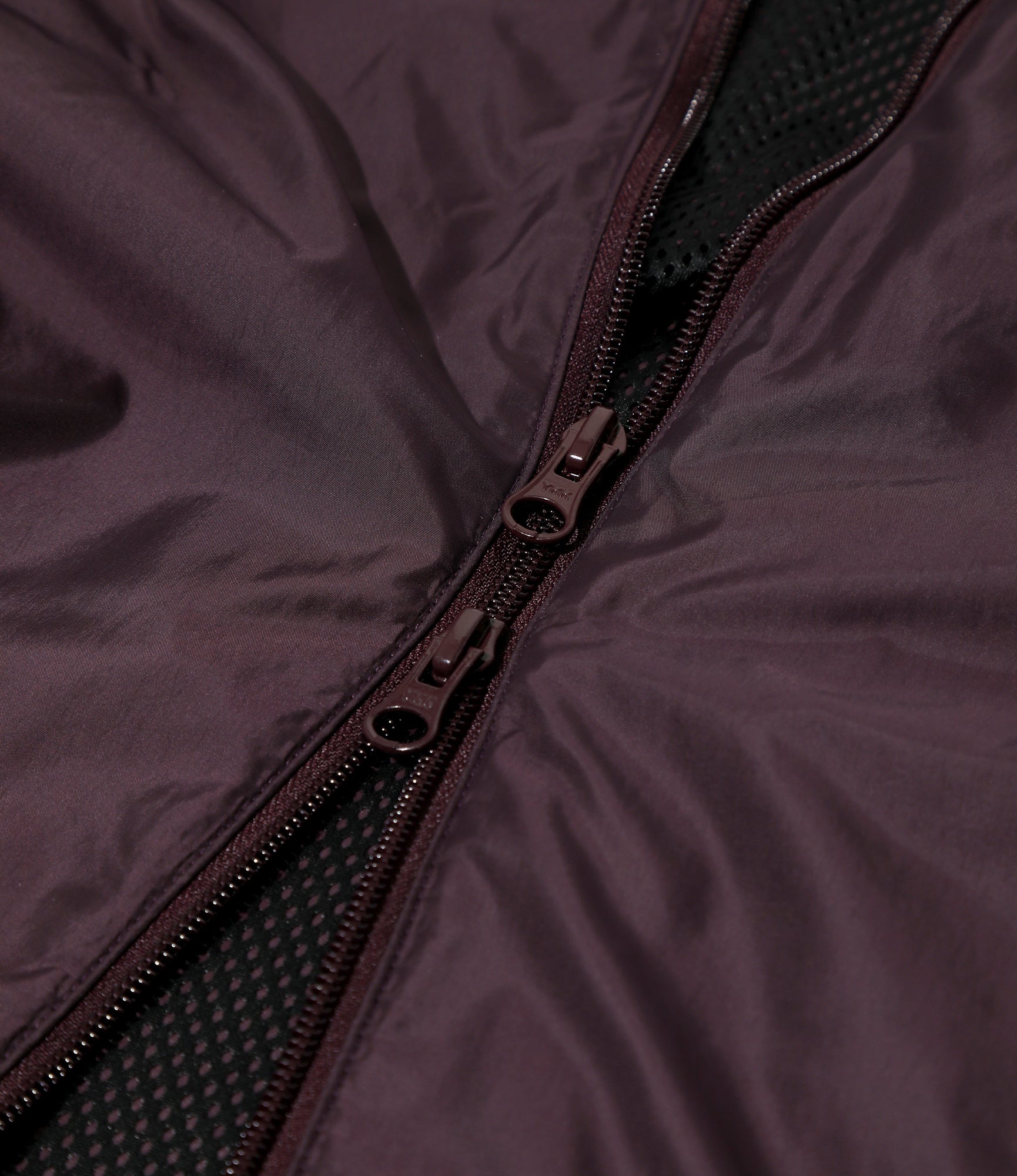 Track Jacket – Bordeaux Nylon Taffeta